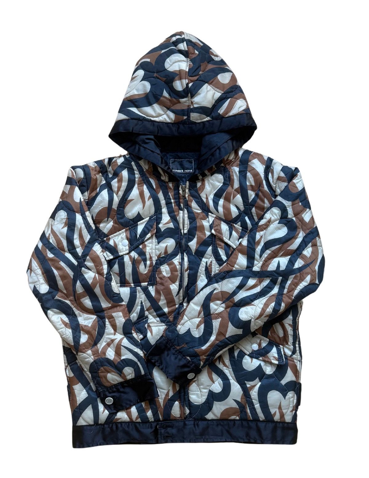 Number (N)ine Number (N)ine AW20 Tribal Ripstop Down Jacket | Grailed