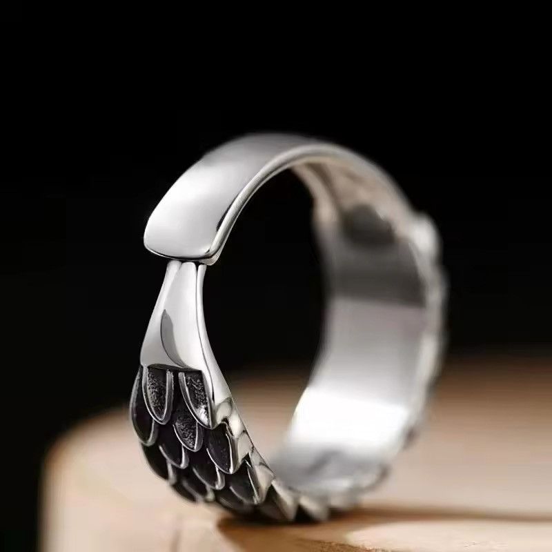 Designer × Japanese Brand Dragon Scale Adjustable Ring Size ONE SIZE - 2 Thumbnail