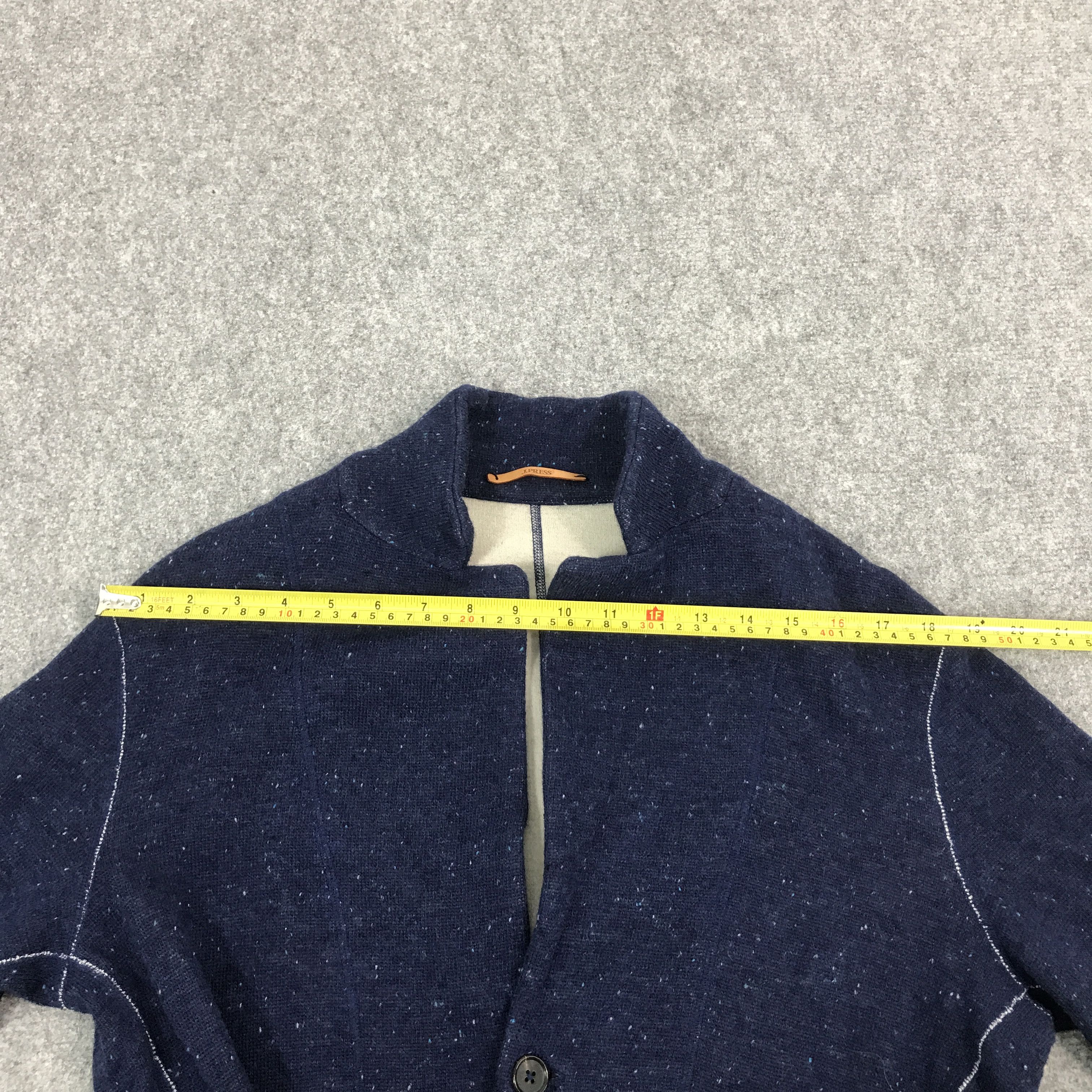 Indigo × J. Press × Japanese Brand J.PRESS BLAZER COAT INDIGO JACKET Size US M / EU 48-50 / 2 - 9 Thumbnail