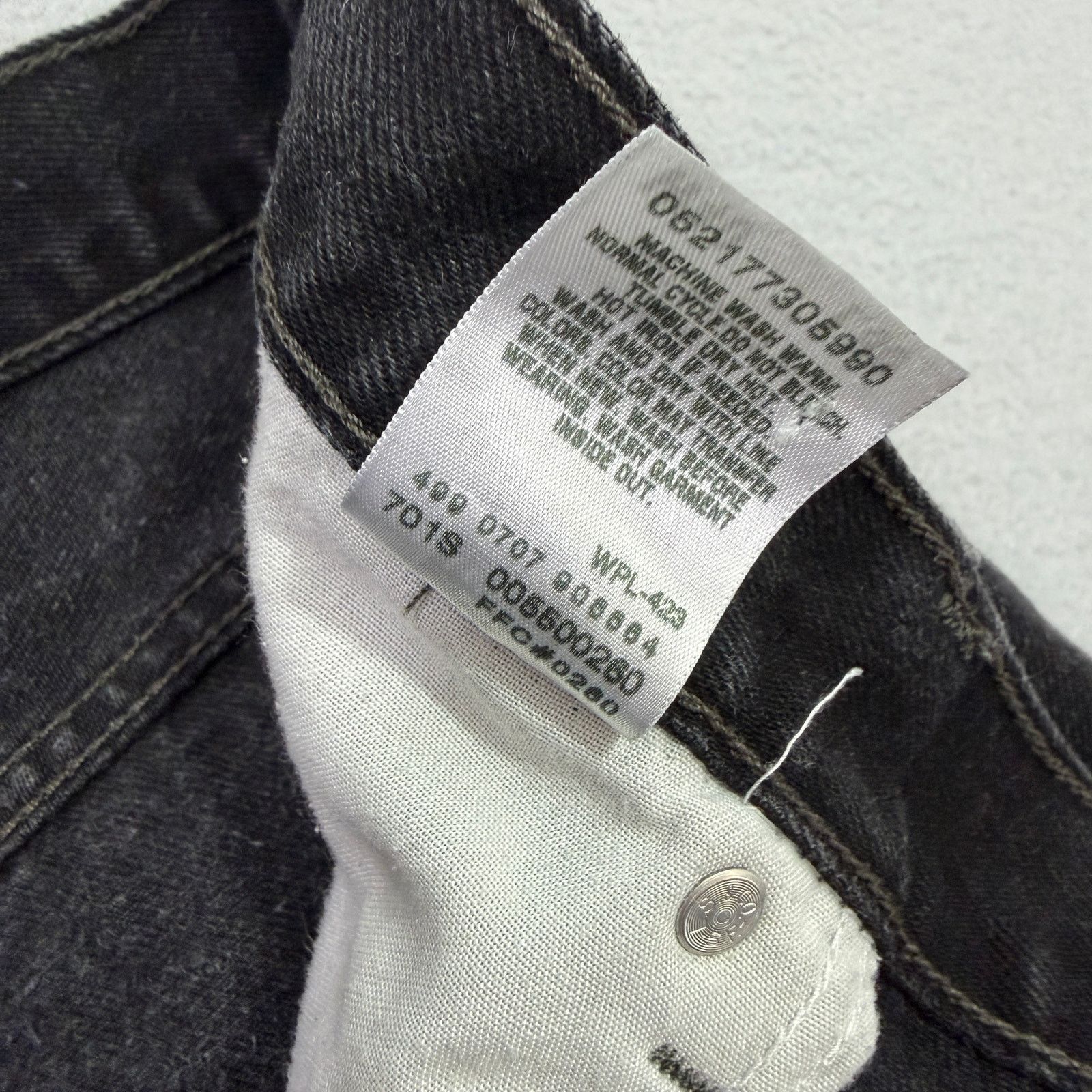 Vintage Vintage Levis 550 Jeans Men's 40x30 Black Straight Fit Size US 40 / EU 56 - 5 Thumbnail