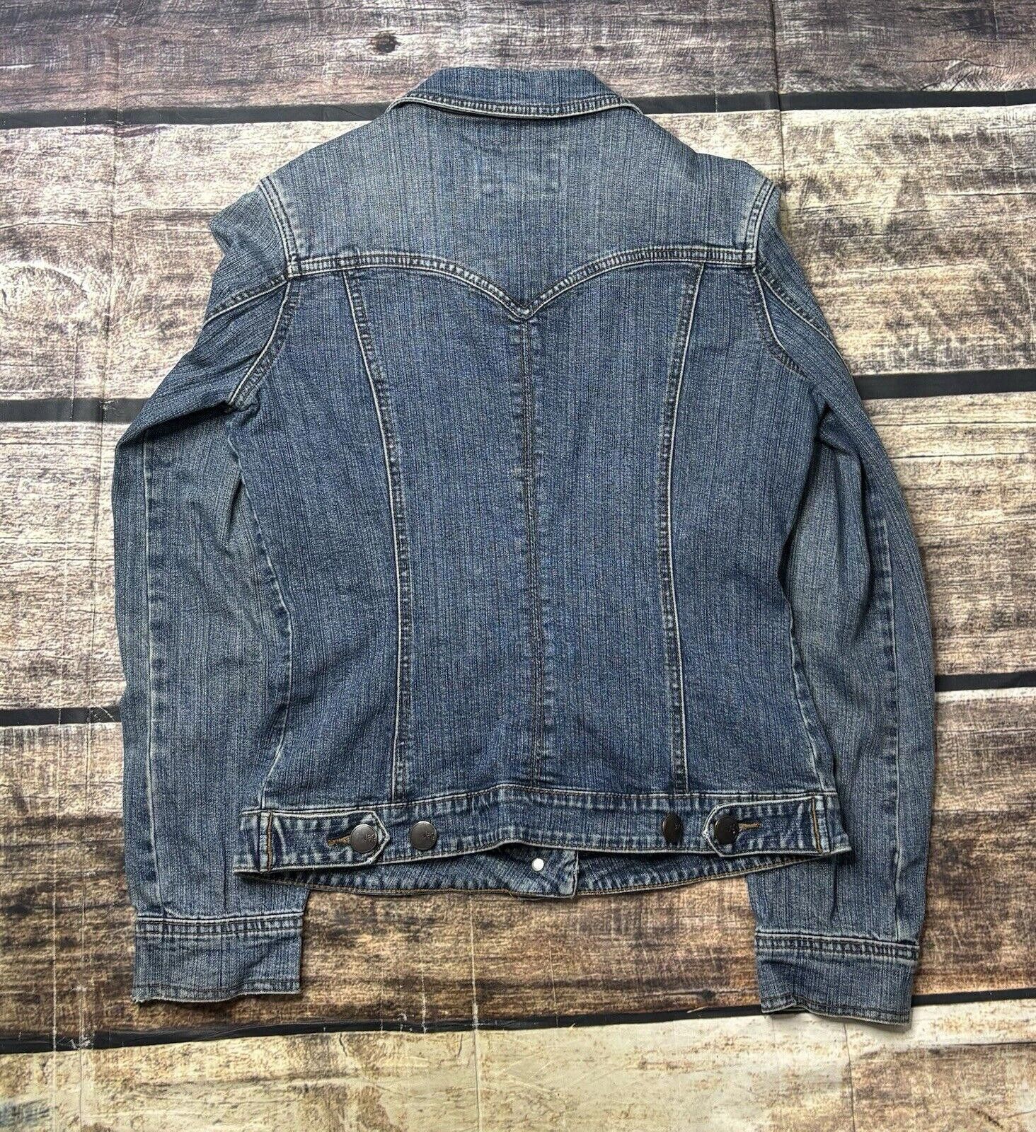 Other Jag Jeans Denim Jacket Women's Small Cotton Stretch Pockets Size S / US 4 / IT 40 - 3 Thumbnail