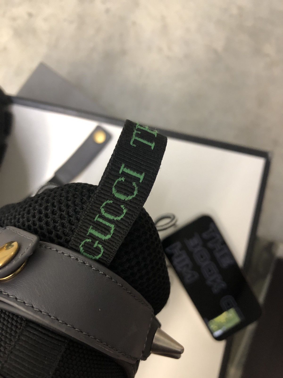 Gucci Designer Gucci Sega Flashtrek Spike Sneakers Size US 8.5 / EU 41-42 - 8 Thumbnail