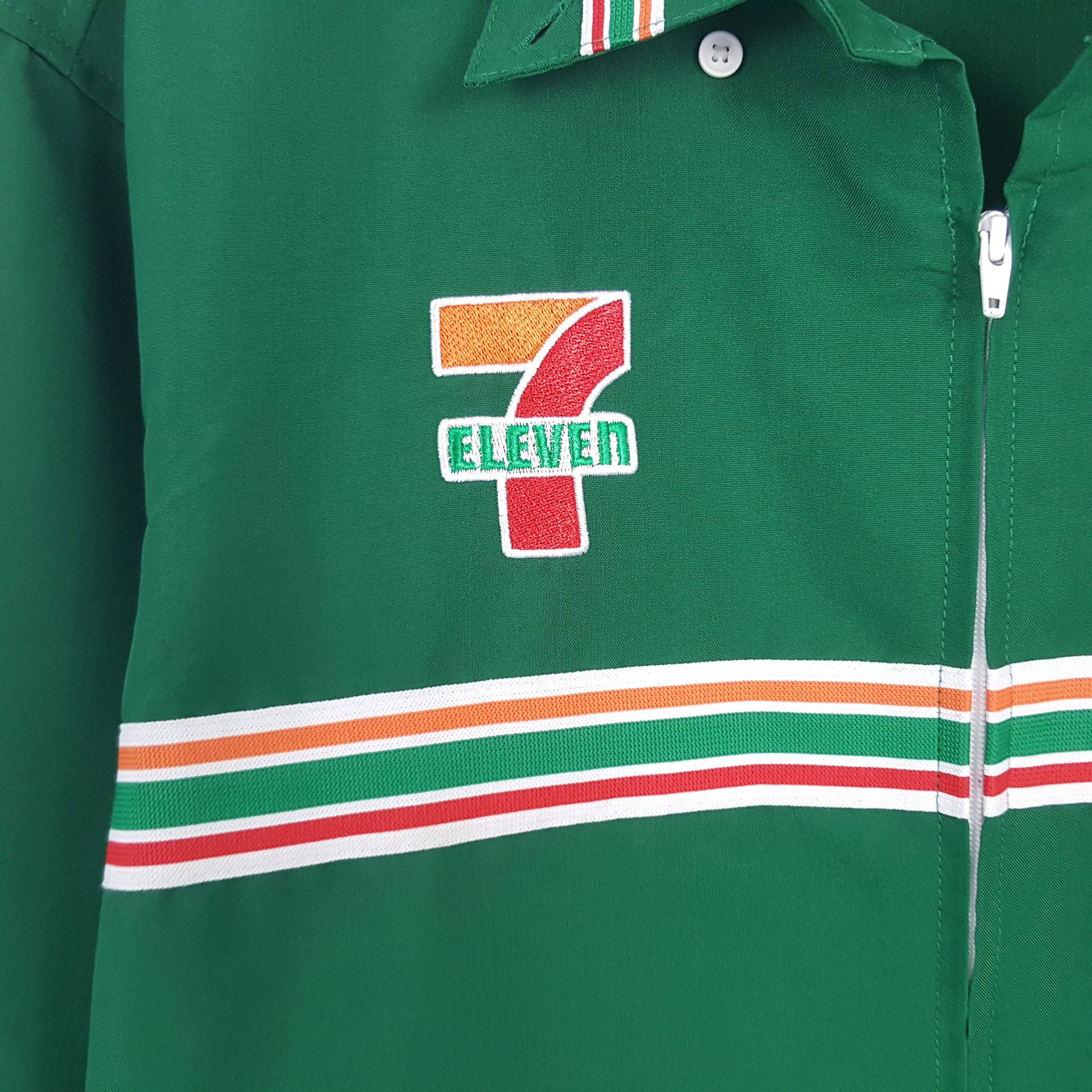 Japanese Brand × Uniform Wares × Vintage Vintage 7 Eleven Embroidery Logo Worker Jacket Size US L / EU 52-54 / 3 - 4 Thumbnail