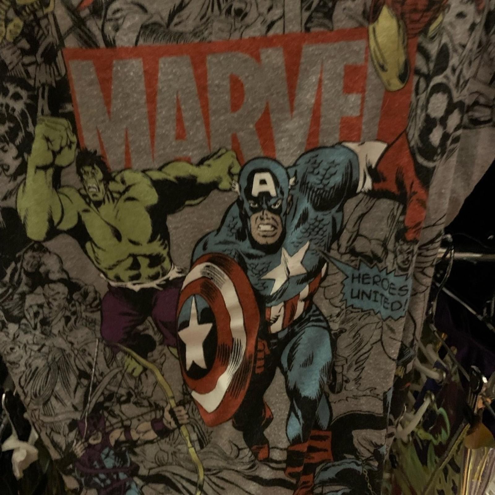 Marvel Comics Marvel Superhero Graphic Tank Top - Gray and Multicolor Size S / US 4 / IT 40 - 3 Thumbnail