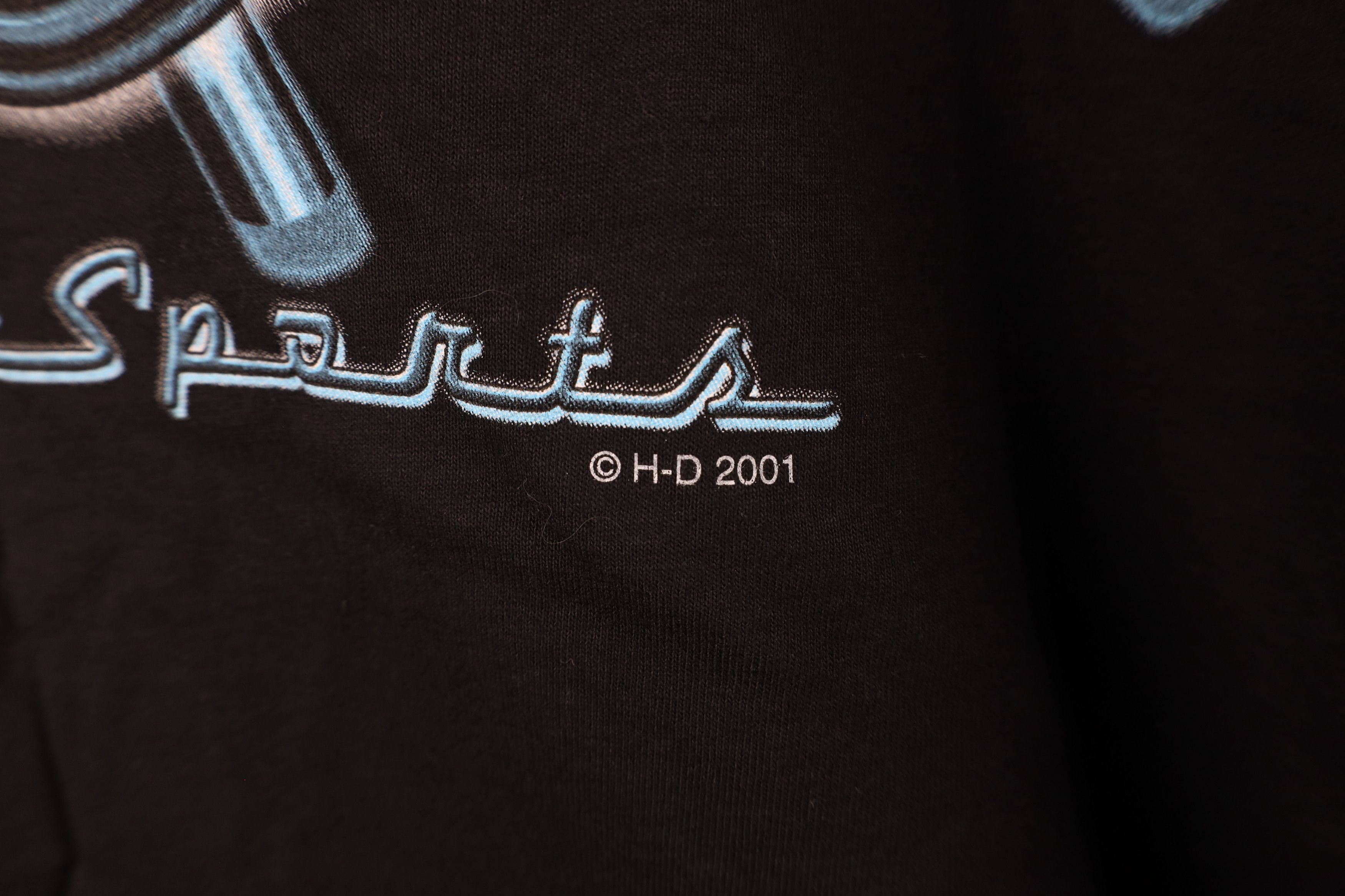 Harley Davidson × Vintage Vintage Y2K 2001 Harley Davidson Flames Long Sleeve T-Shirt Size US XL / EU 56 / 4 - 8 Thumbnail