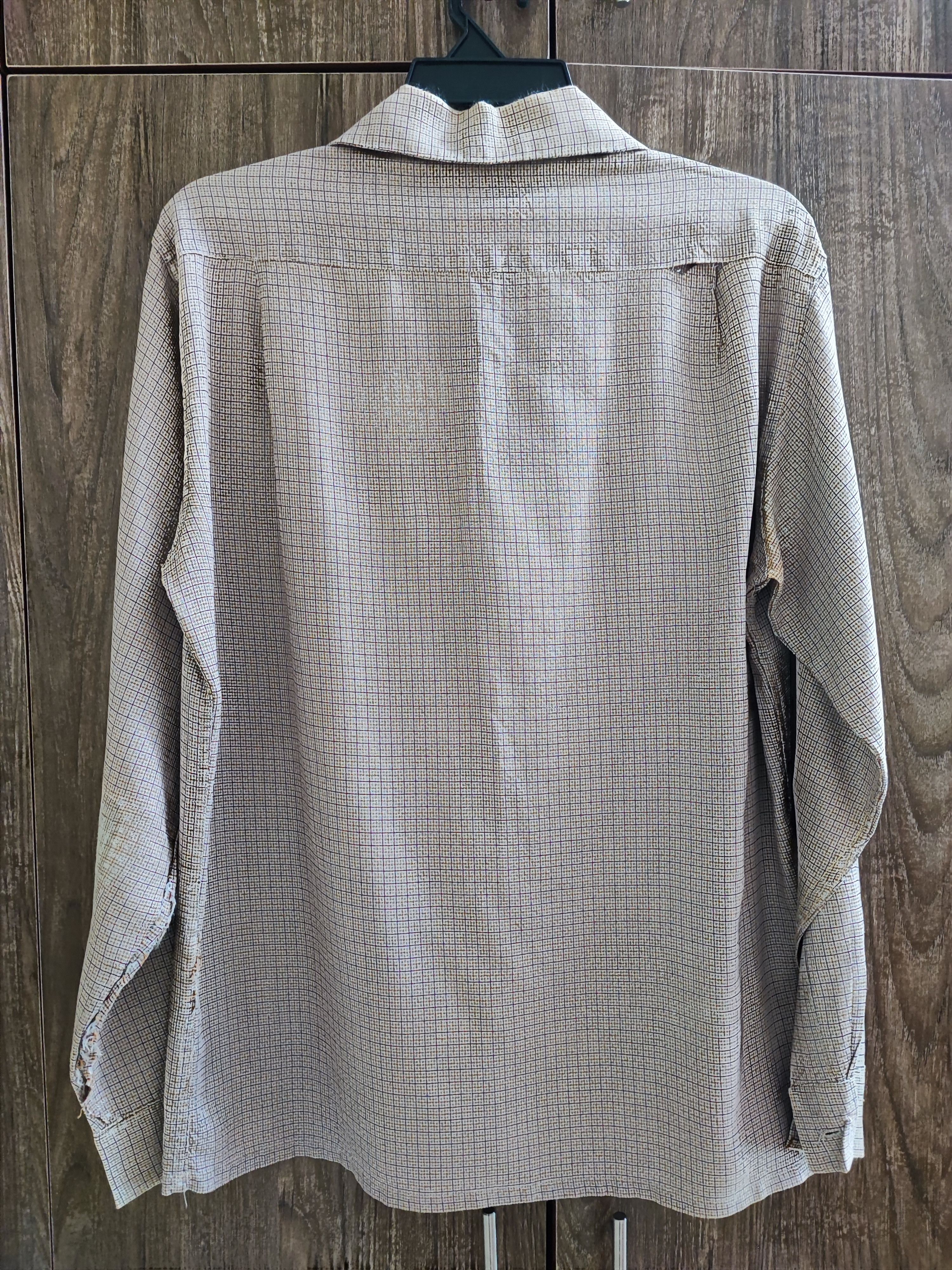 Vintage True Vintage Towncraft Distressed 50's Rayon Flip pocket Size US M / EU 48-50 / 2 - 2 Thumbnail