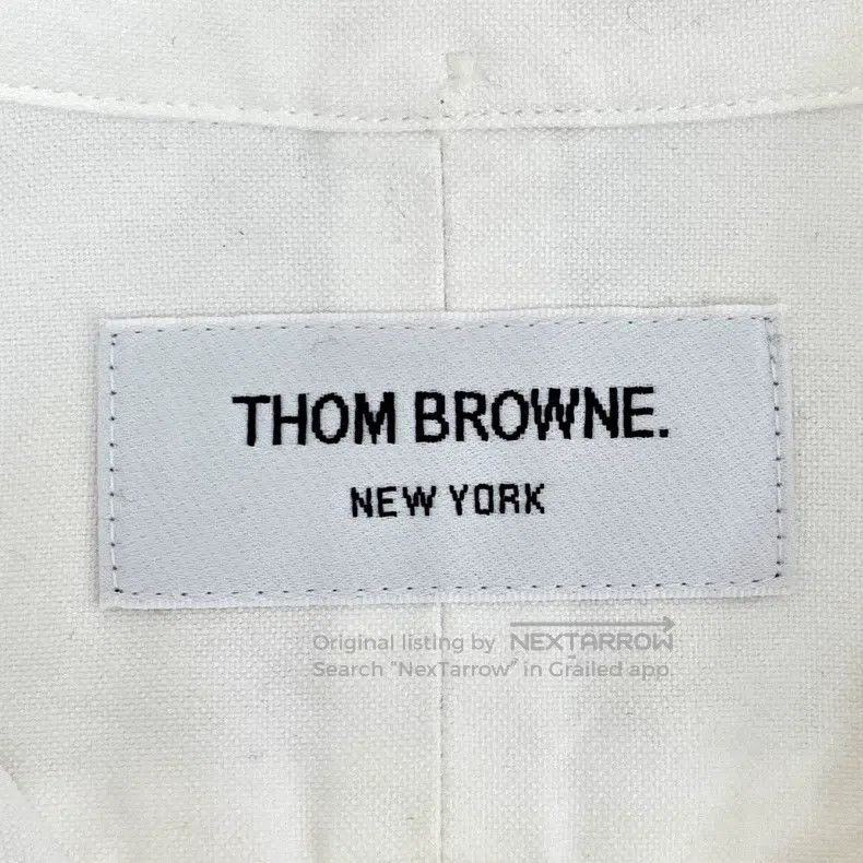 Thom Browne Thom Browne White long-sleeved shirt with double-breasted Size XS / US 0-2 / IT 36-38 - 7 Thumbnail