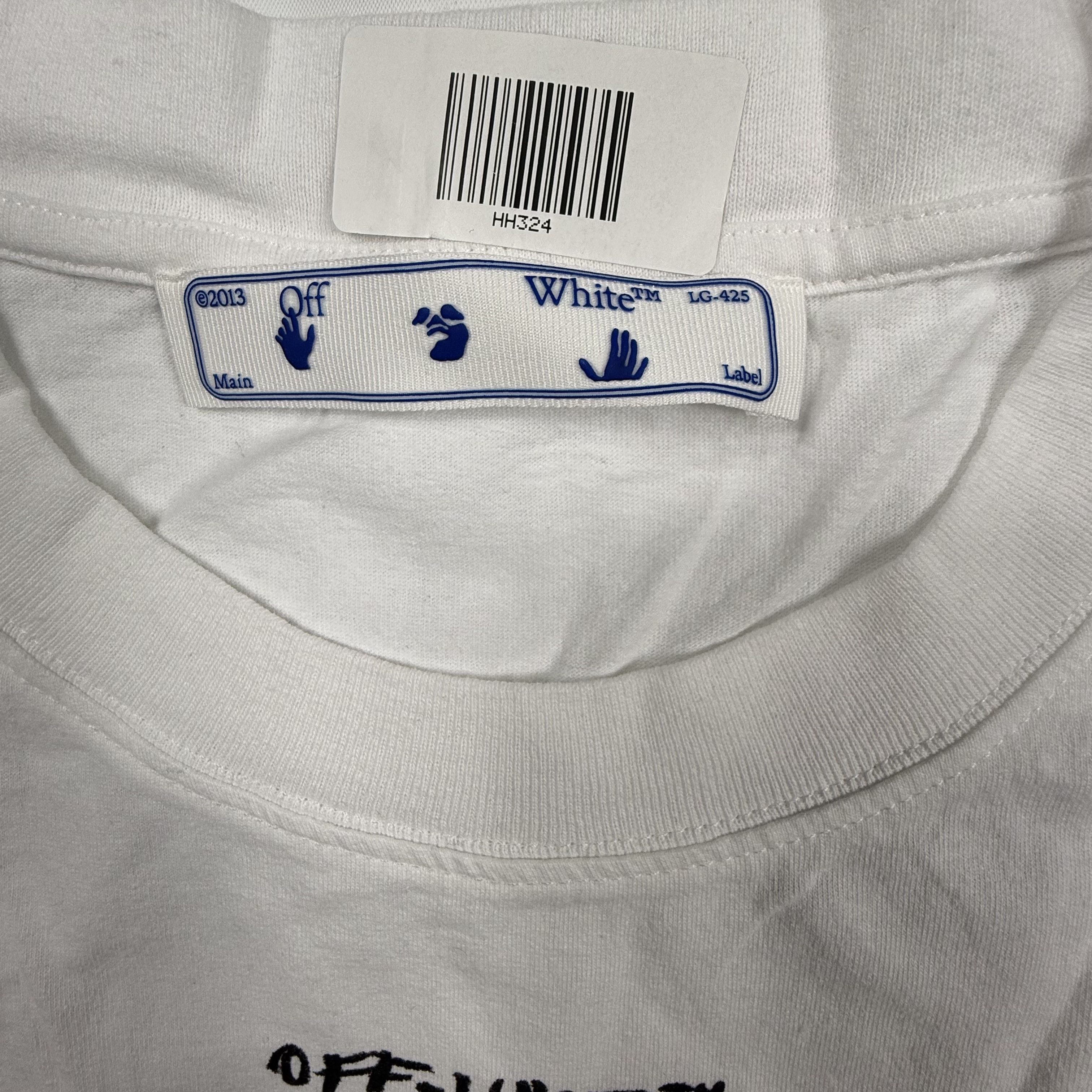 Off-White Off-White Mens Goblin Graphic T-Shirt White XL Size US XL / EU 56 / 4 - 3 Thumbnail