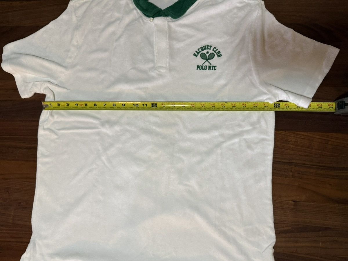 Polo Ralph Lauren Polo Ralph Lauren Standard Fit Terry Tennis Shirt White XL Size US XL / EU 56 / 4 - 11 Thumbnail