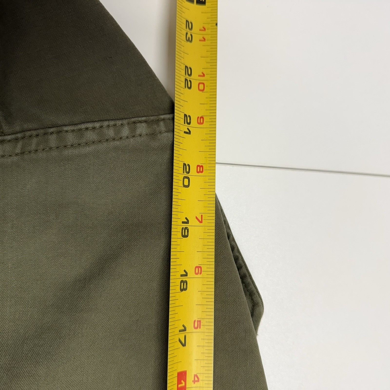 Vintage Vintage Military Slant Pocket Jacket Mens Large Green Seynte Size US L / EU 52-54 / 3 - 14 Thumbnail