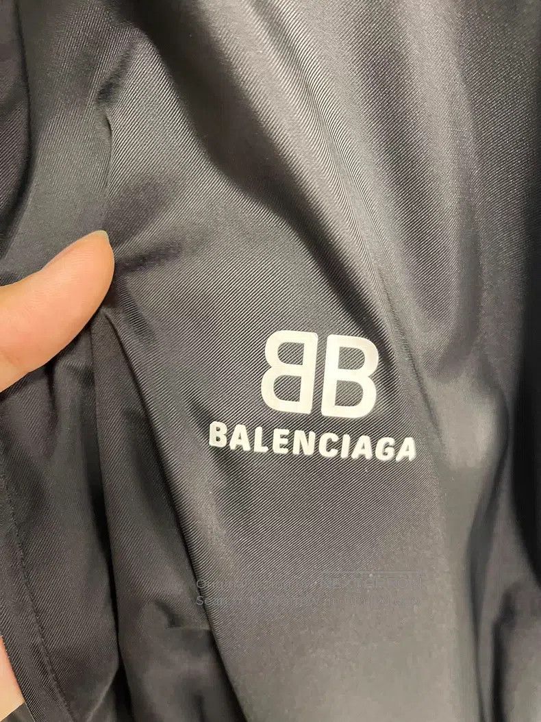Balenciaga Balenciaga Black and blue striped jacket Size US S / EU 44-46 / 1 - 4 Thumbnail