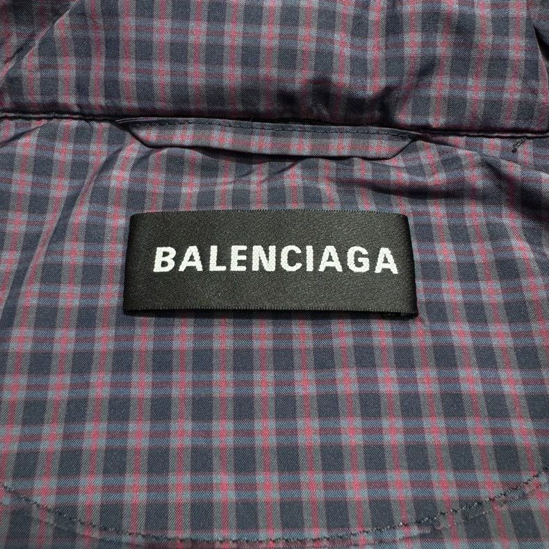 Balenciaga Balenciaga purple checkered assault suit jacket-2506 Size US M / EU 48-50 / 2 - 2 Thumbnail