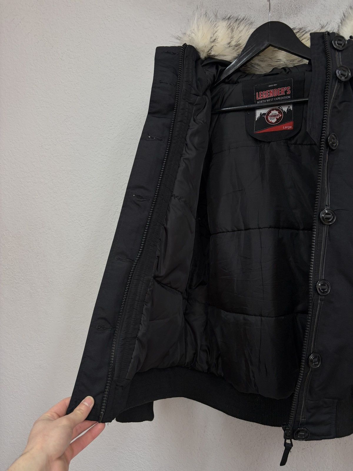 If Six Was Nine VTG Rick Owens Hysteric Glamour Style Fur cropped Jacket 90s Size US L / EU 52-54 / 3 - 17 Thumbnail