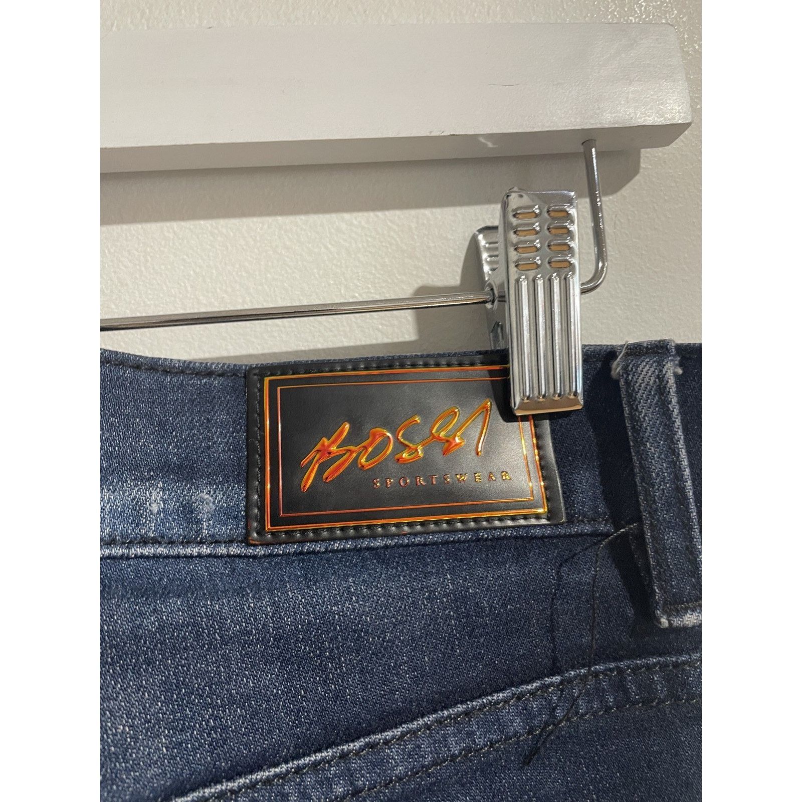 Bossi Sportswear BOSSI DAKR BLUE DENIM JEANS SIZE 31 PREOWNED Size US 31 - 4 Thumbnail