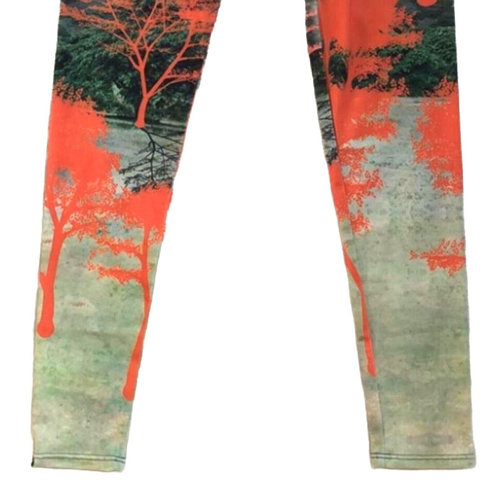 Other Onzie Butterfly Print Leggings Size S Vibrant Yoga Active Size 28" / US 6 / IT 42 - 3 Thumbnail
