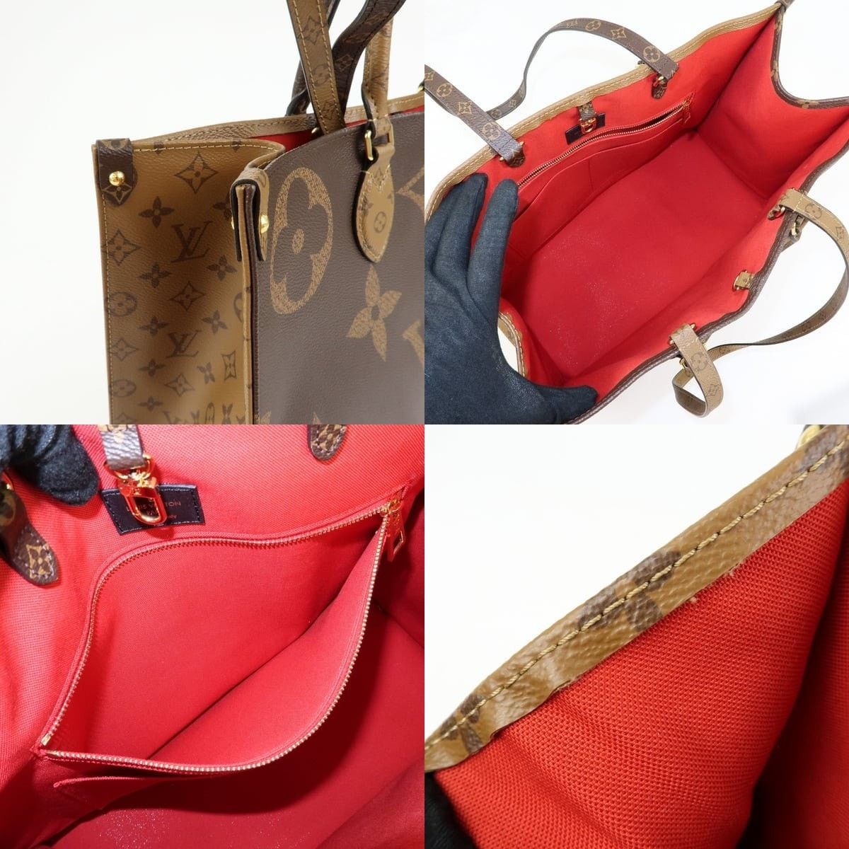 Louis Vuitton Louis Vuitton Monogram Giant OnTheGo MM Tote Size ONE SIZE - 6 Thumbnail
