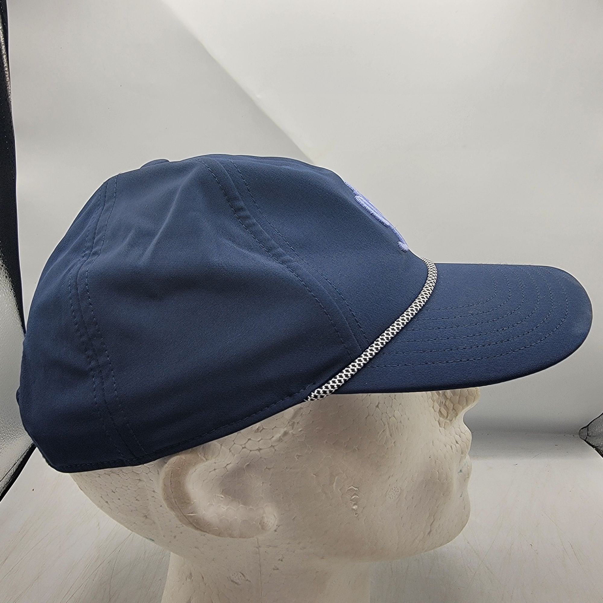 Adidas Adidas Womens Blue 5 Panel Golf Script Hat Cap Athletic Outd Size ONE SIZE - 4 Thumbnail