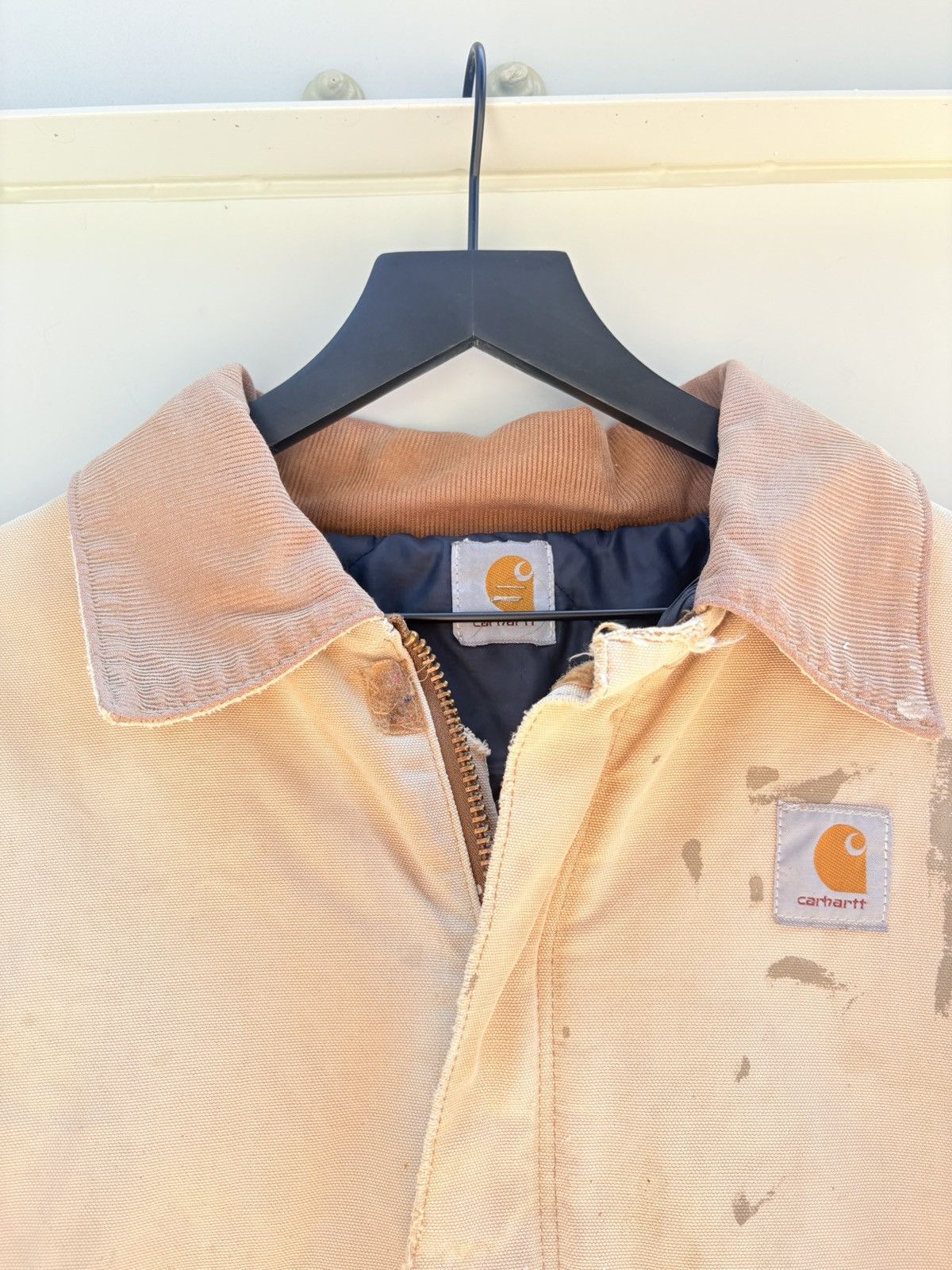 Carhartt Vintage Carhartt Jacket Faded Distressed GRUNGE Size US XL / EU 56 / 4 - 5 Thumbnail