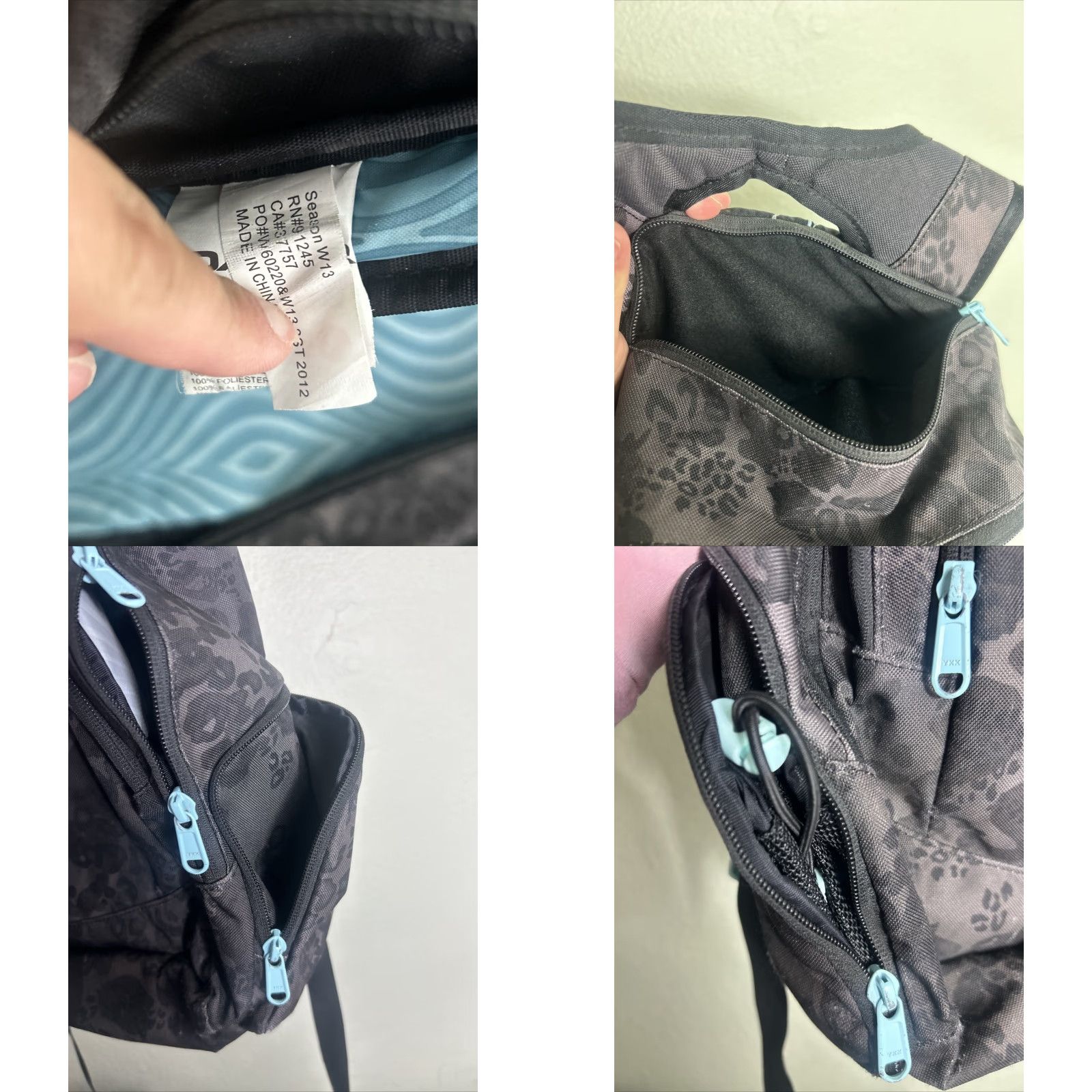 Dakine Dakine Prom 25L Backpack Mens Black Laptop Insulated Pockets Chevron School Geometric 17.5x12x6.5 Size ONE SIZE - 10 Thumbnail