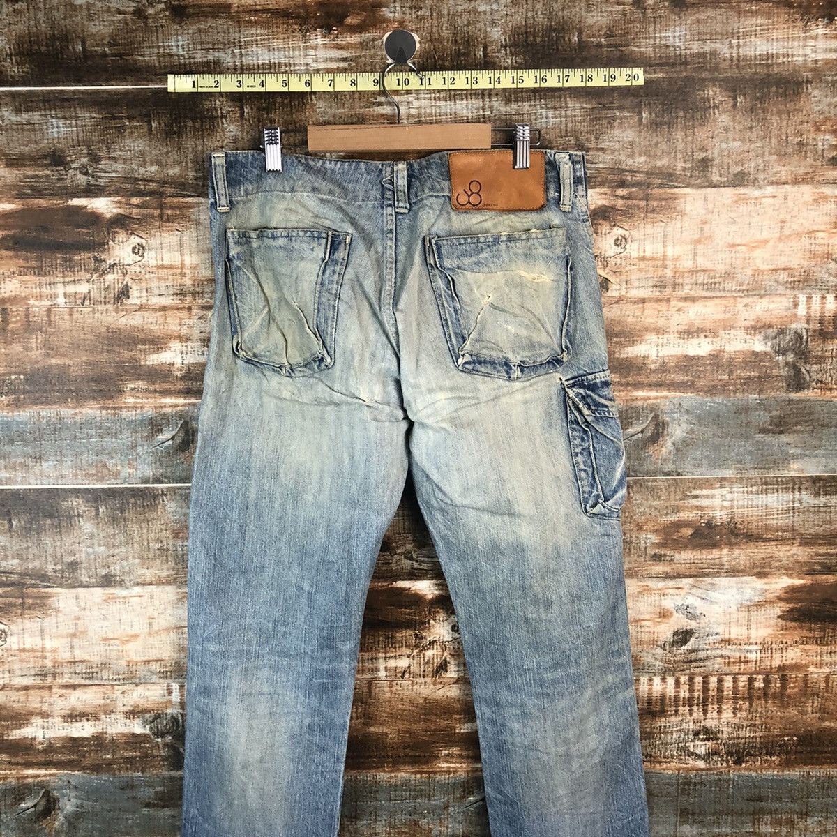 Johnbull DL John Bull Blue Multipocket Denim Pants #A2069 Size US 32 / EU 48 - 14 Thumbnail