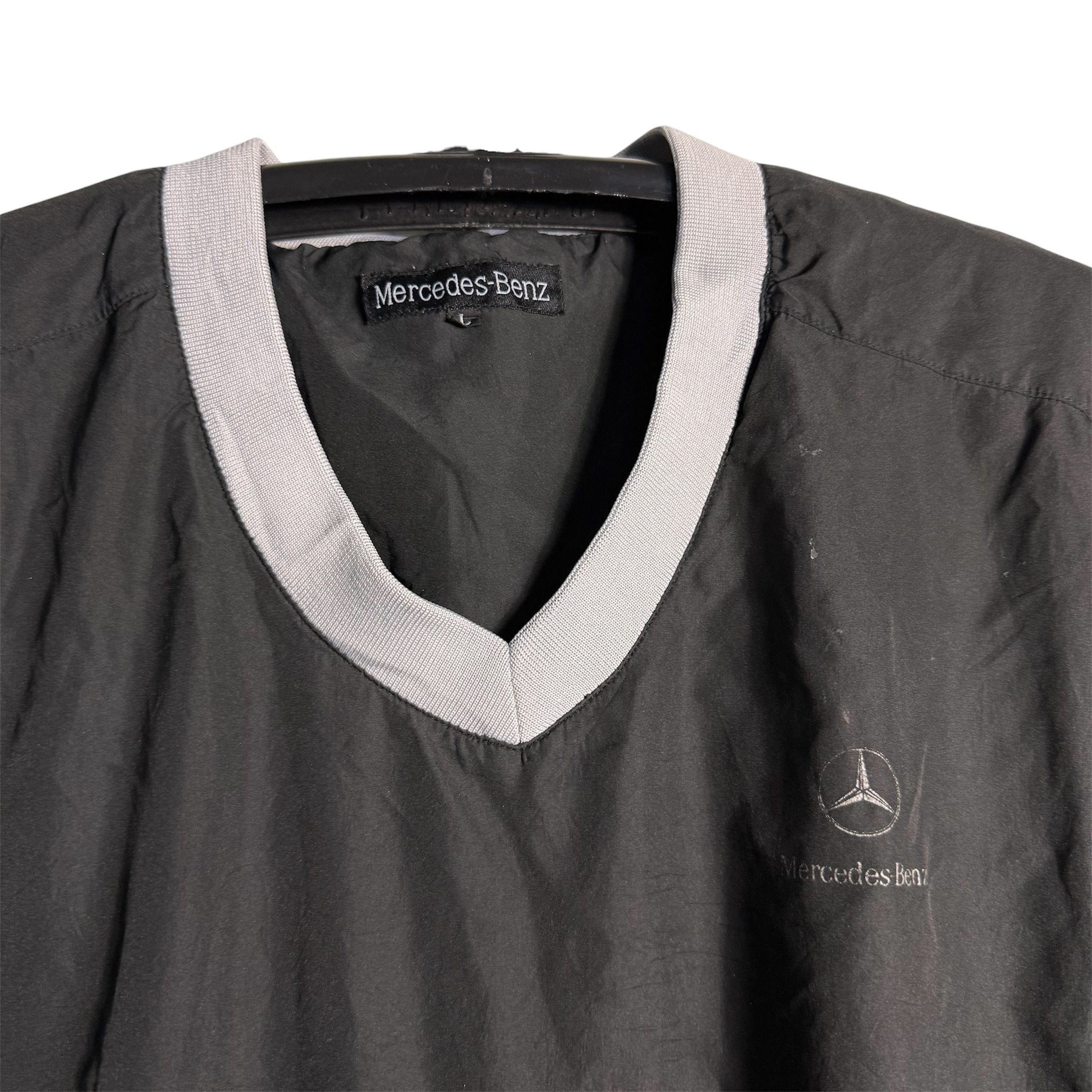 Mercedes-Benz 🔥RARE🔥Vintage Mercedes-Benz Nylon Pullover Windbreaker Size US L / EU 52-54 / 3 - 3 Thumbnail