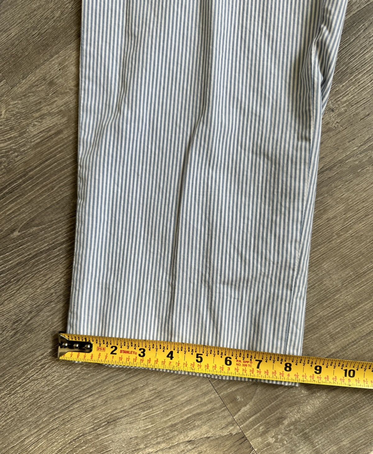 Burberry × Designer Burberry Stripped Pants 🔥 Size US 34 / EU 50 - 9 Thumbnail