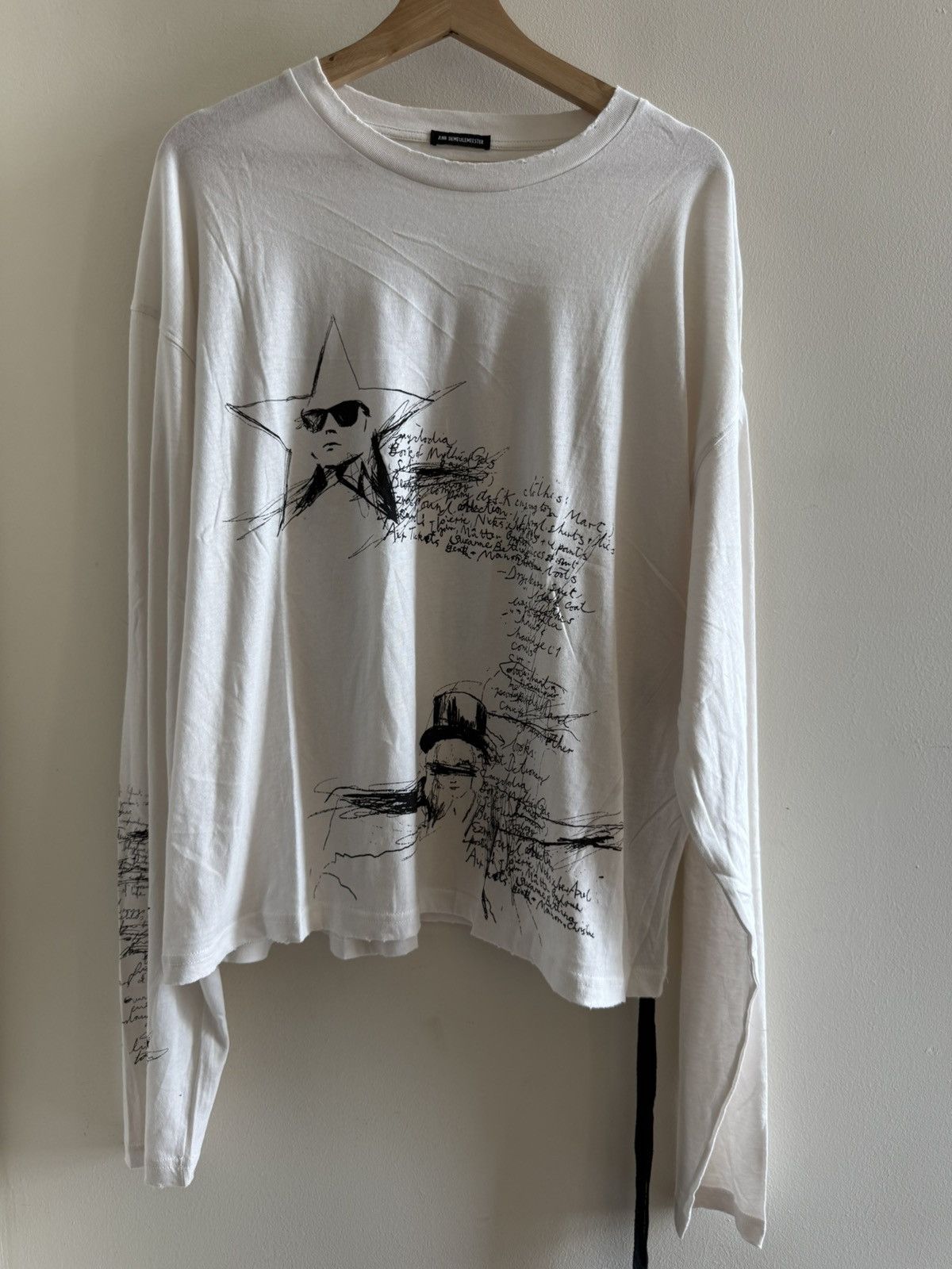 Ann Demeulemeester Ann Demeulemeester Sketchbook Off-White