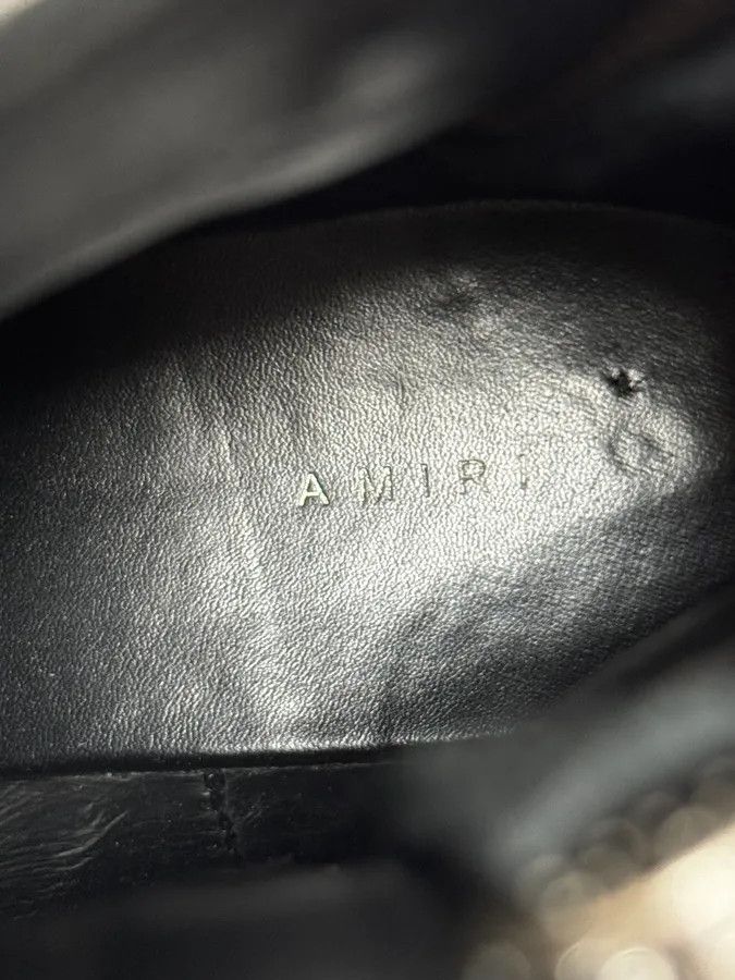 Vintage Amiri Black Eroded Suede Leather Zipper Boots Size US 8 / EU 41 - 8 Thumbnail