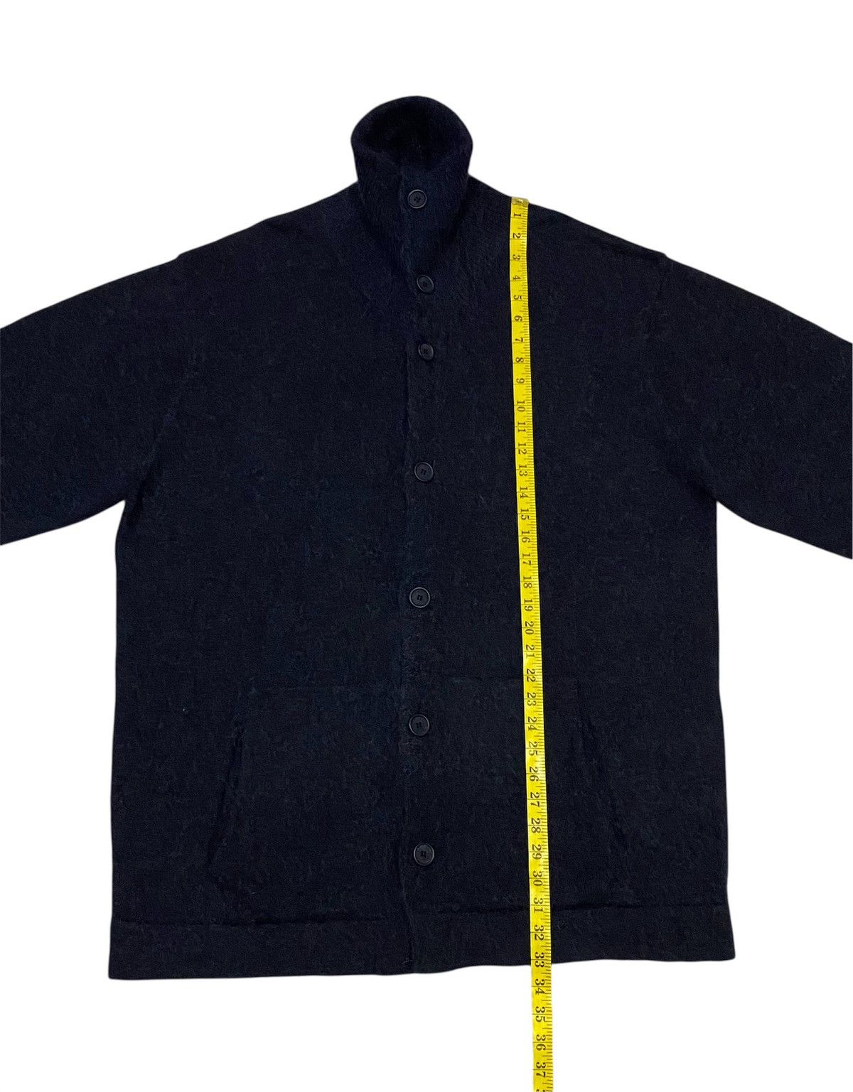 Issey Miyake Issey Miyake Men Wool Button Ups Cardigan Jacket Size US L / EU 52-54 / 3 - 18 Thumbnail