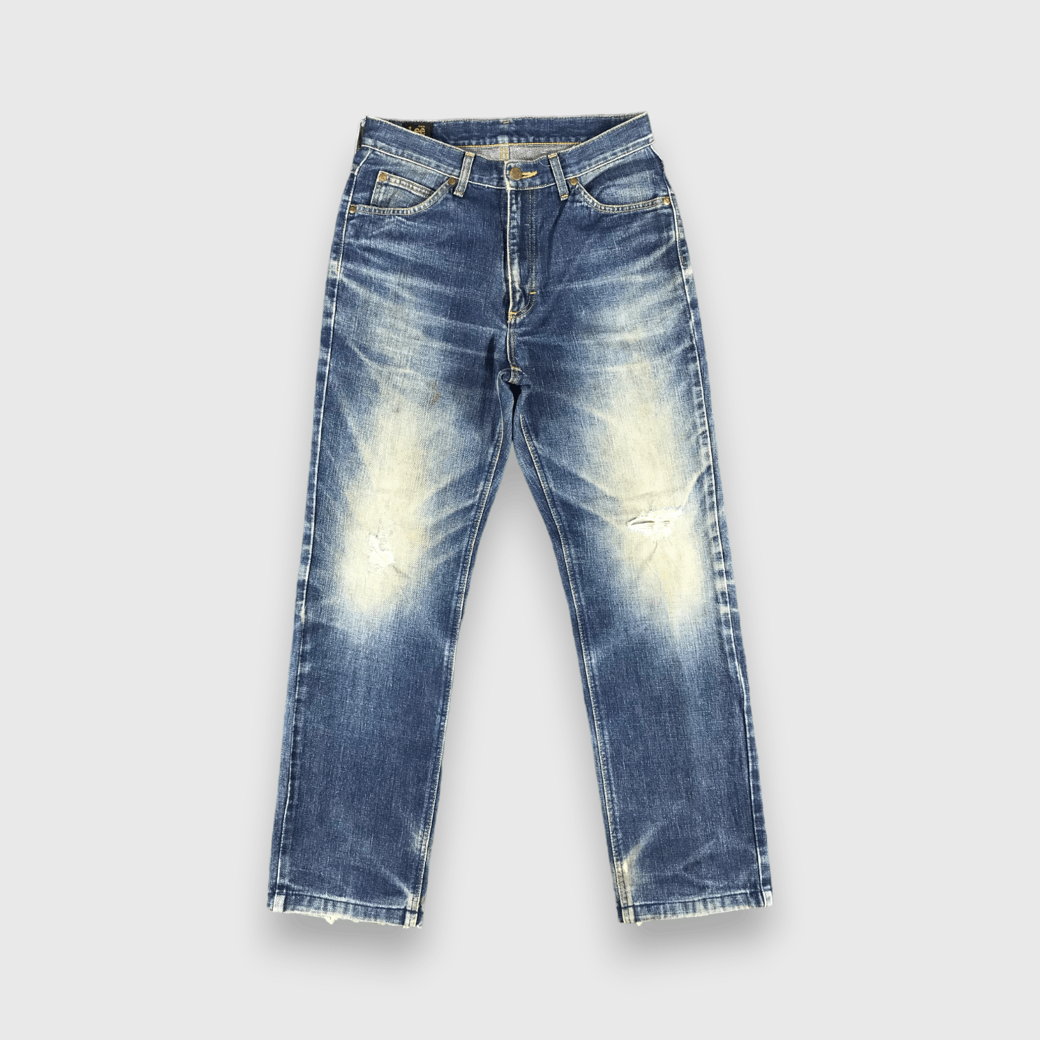 Lee Vintage Blue Wash Lee Jeans-J1846 Size US 30 / EU 46 - 1 Thumbnail