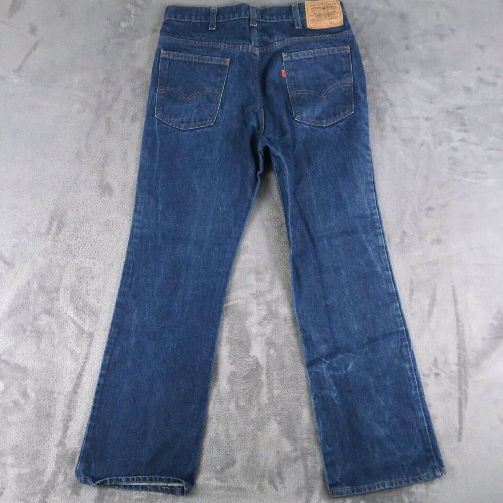 Levi's VINTAGE Levi’s 80s Jeans Men's 34x30 Bootcut Orange Tab Denim Pants Made USA Size US 34 / EU 50 - 2 Thumbnail