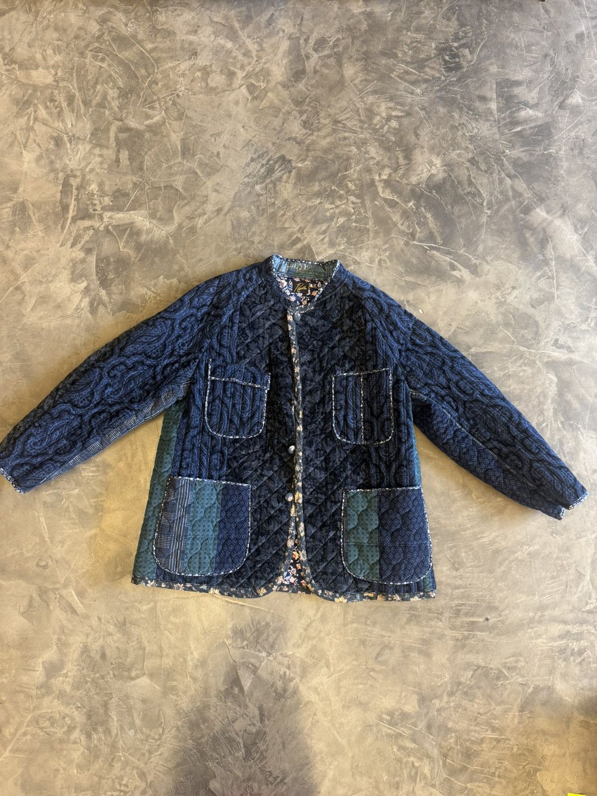 Needles Needles Switched Quilt Chore Coat Size US M / EU 48-50 / 2 - 1 Thumbnail