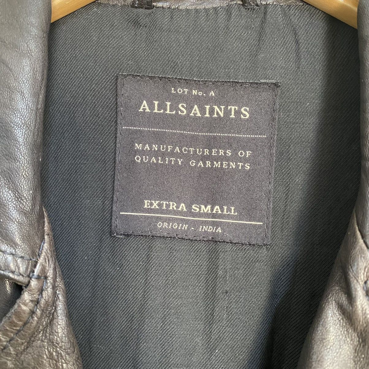 Allsaints Allsaint Leather Jacket Oxblood Conroy Size US XS / EU 42 / 0 - 12 Thumbnail