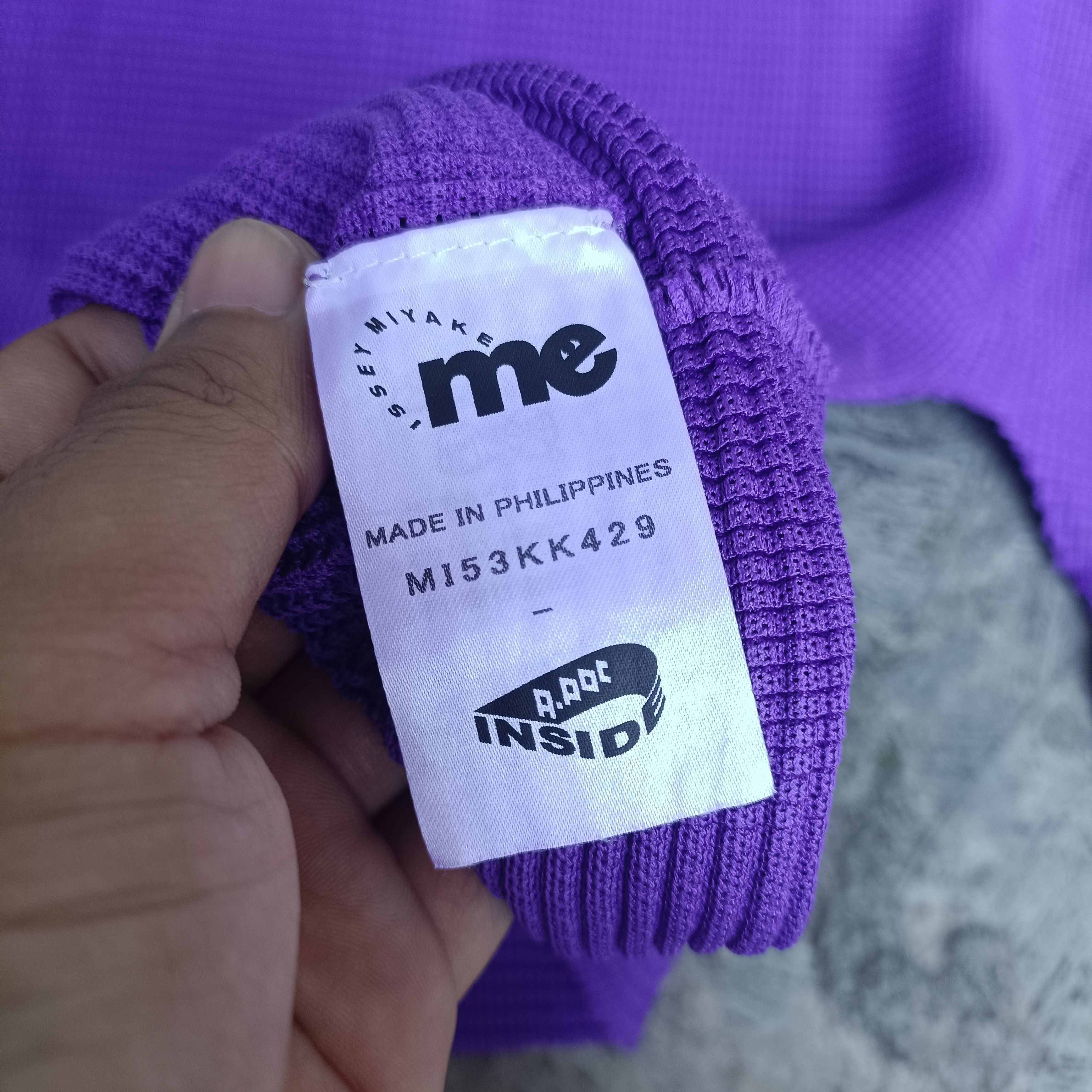 Pleats Please Issey Miyake Issey Miyake Me A Poc Inside Purple Tops Size M / US 6-8 / IT 42-44 - 6 Thumbnail