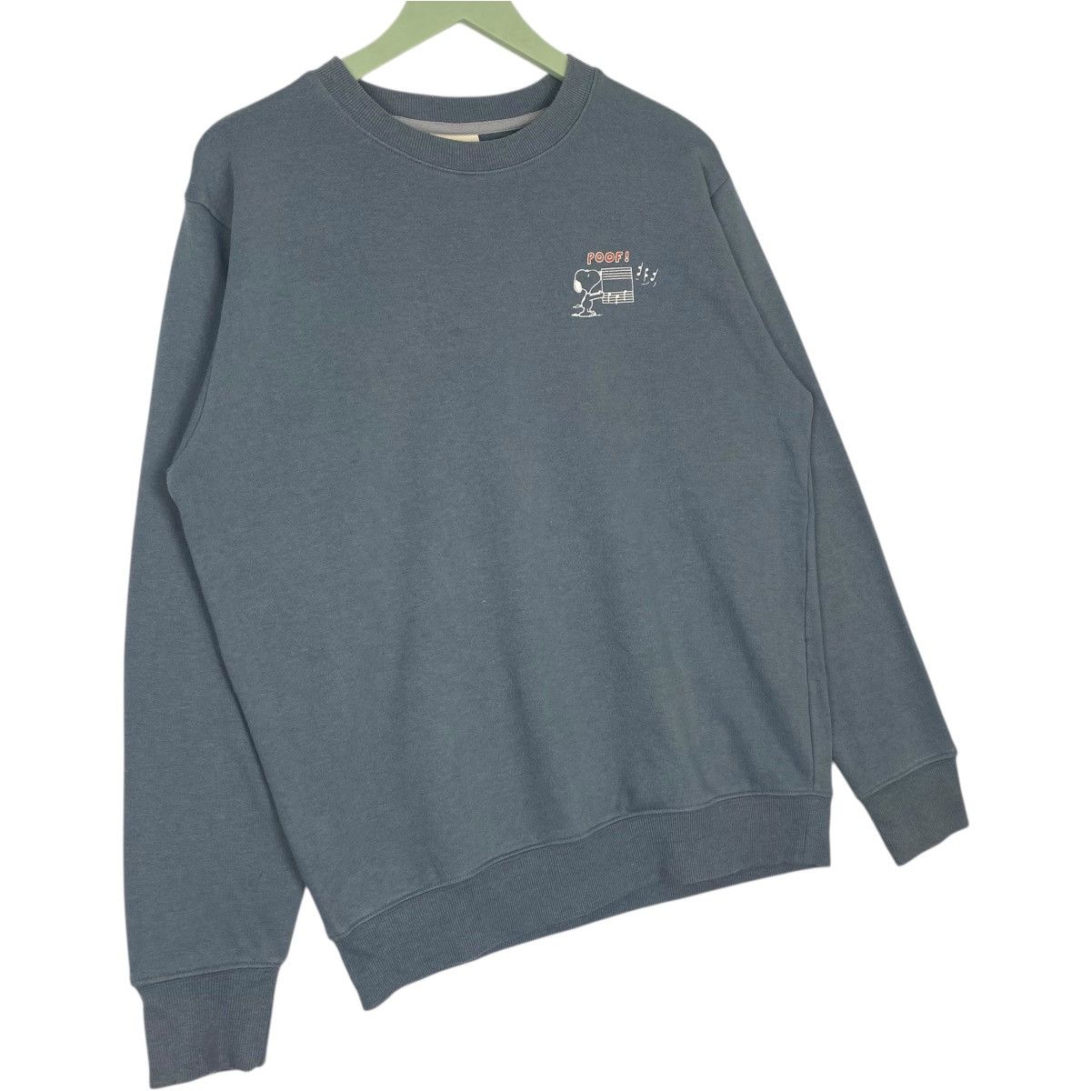 Vintage Vintage Peanuts Printed Crewneck Sweatshirt Blue Size M Size M / US 6-8 / IT 42-44 - 6 Thumbnail