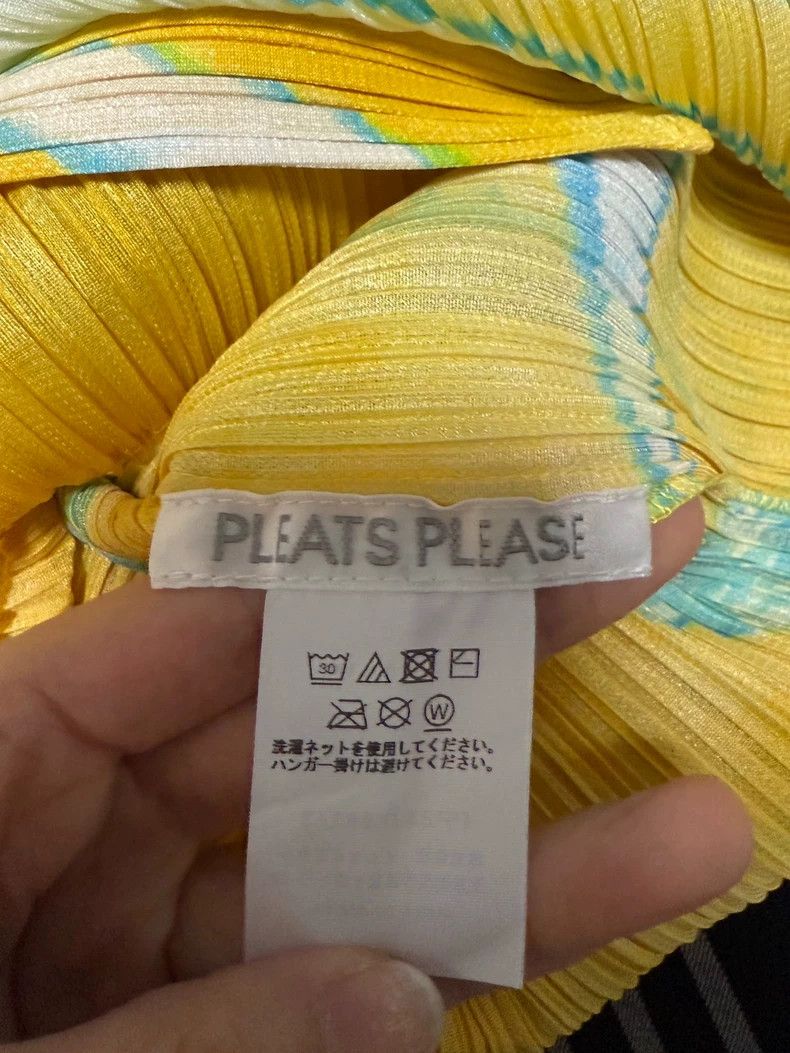 Issey Miyake Issey Miyake size:3 Princess sleeve palm tree pleated shor Size M / US 6-8 / IT 42-44 - 2 Thumbnail