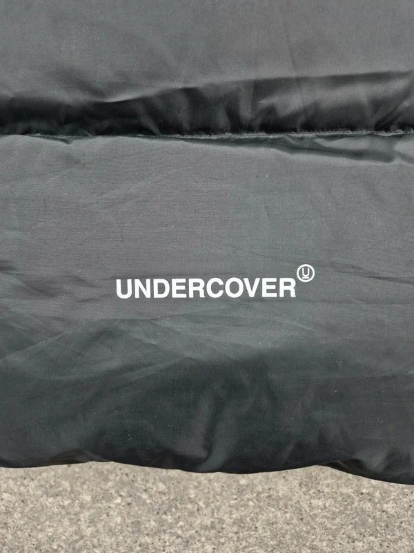 Undercover Undercover Black Leather Sleeve Down Puffer Jacket Size M Size US M / EU 48-50 / 2 - 8 Thumbnail