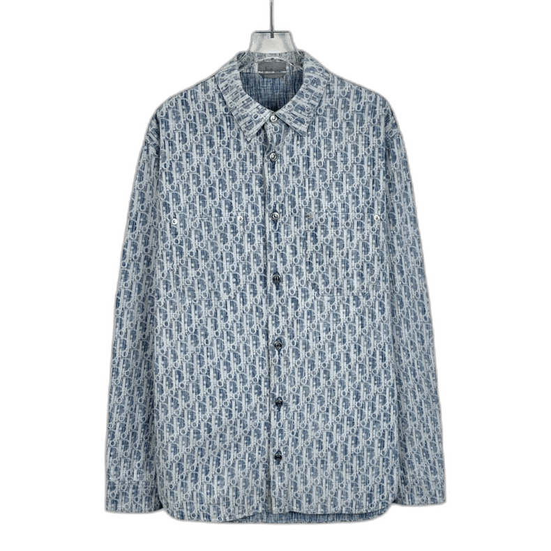 Dior × Hedi Slimane Dior Homme S/S'04 Pinstripe Long Sleeve