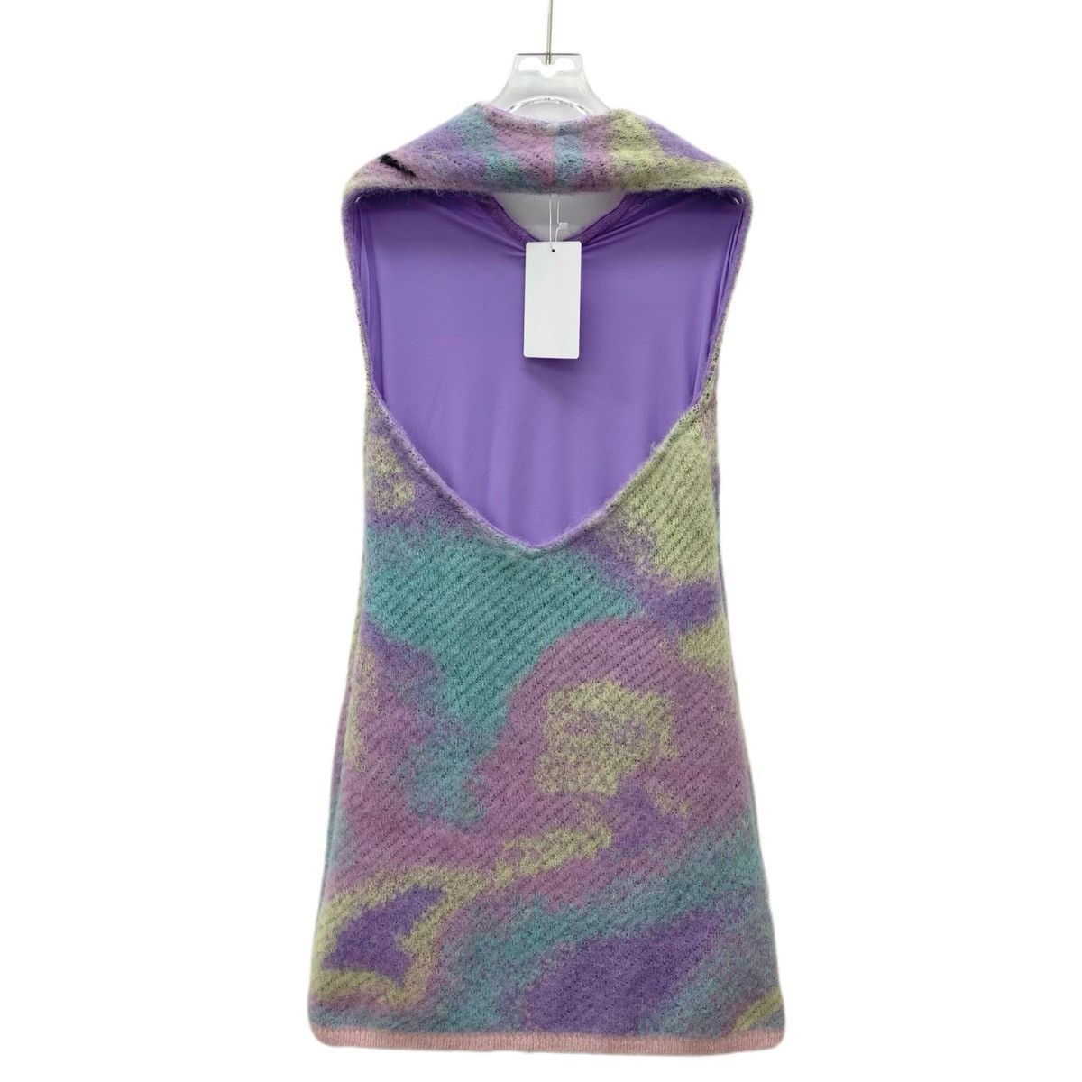 Loewe Loewe Back Hollow-out Sleeveless Mohair Knit Dress K26WX Size M / US 6-8 / IT 42-44 - 2 Thumbnail
