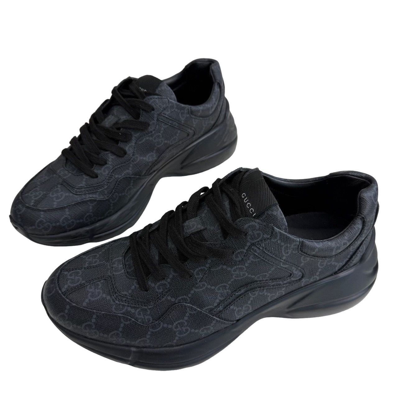 Gucci Gucci Rhyton Monogram Sneakers US 9 Size US 9 / EU 42 - 1 Thumbnail