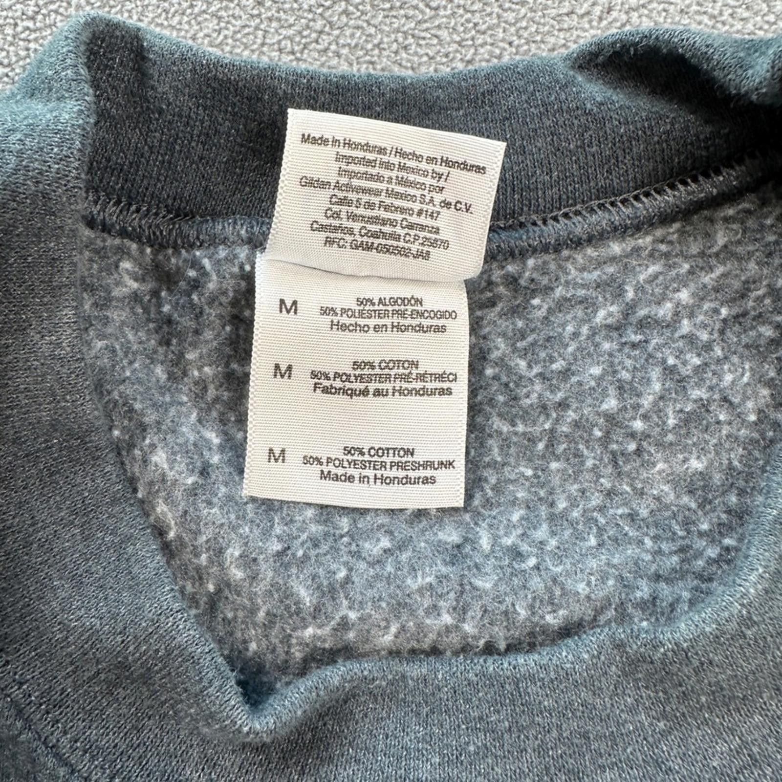 Gildan Stanford Sweatshirt Cardinal Men's Medium Gray Crewneck Size US M / EU 48-50 / 2 - 4 Thumbnail
