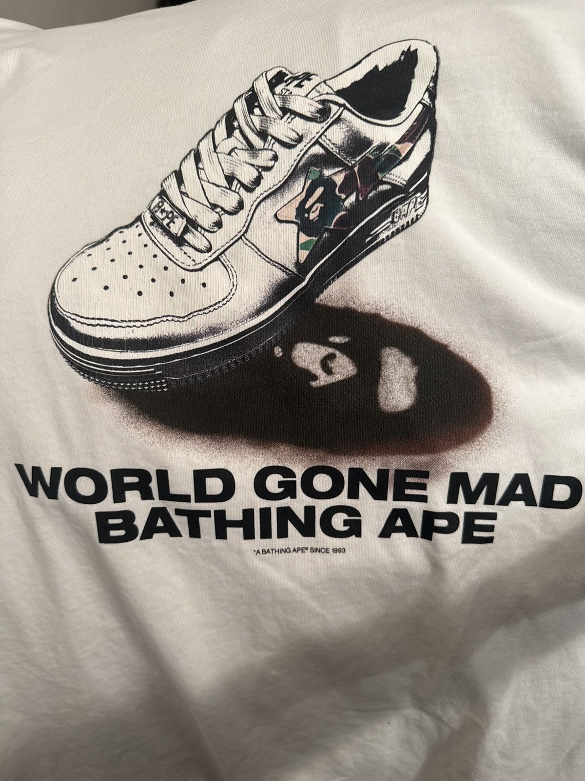 Bape Bape Graphic Tee Size US XL / EU 56 / 4 - 4 Thumbnail