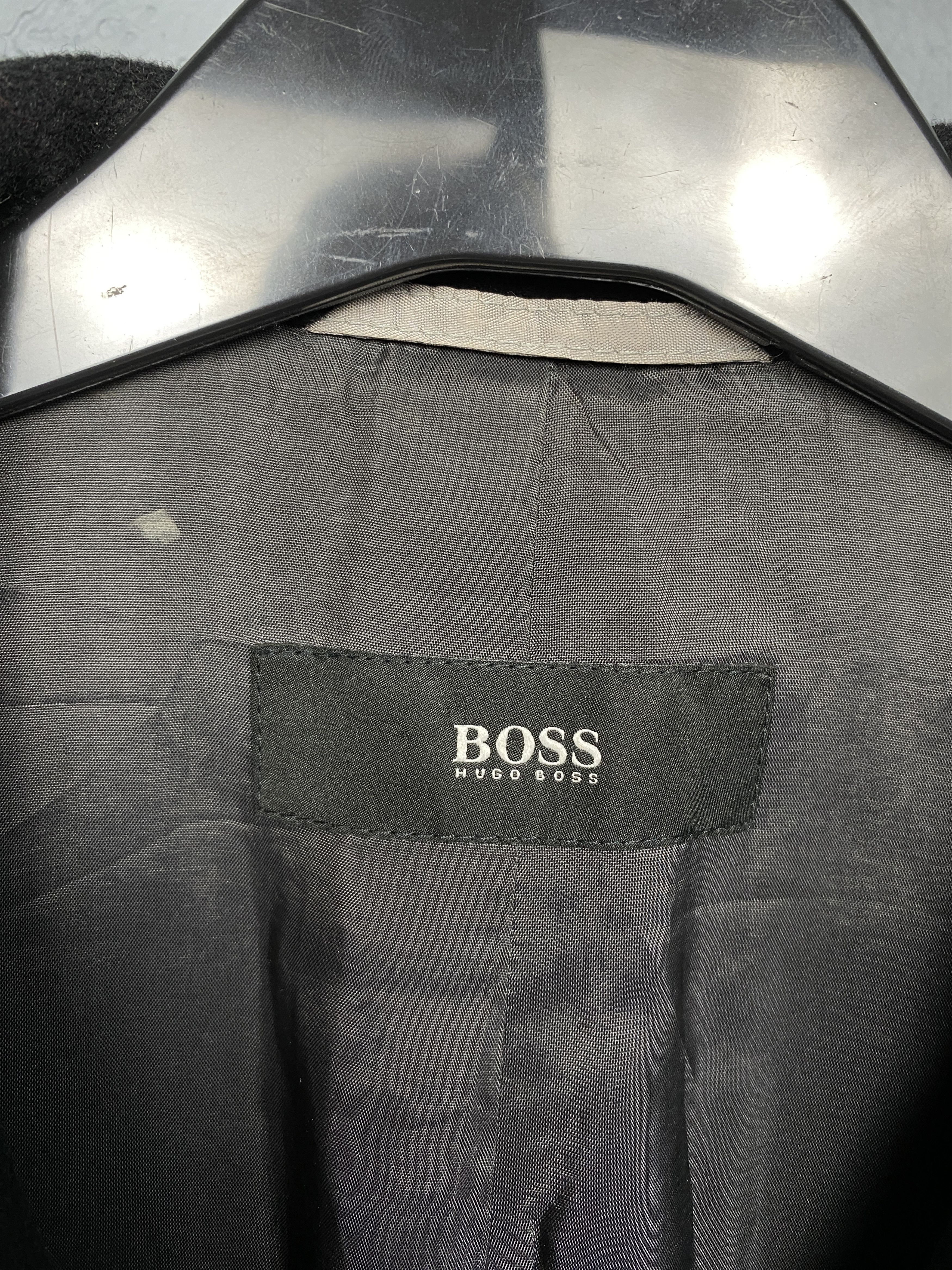Hugo Boss Hugo Boss Vintage Mens Wool Coat Jacket Size US L / EU 52-54 / 3 - 3 Thumbnail