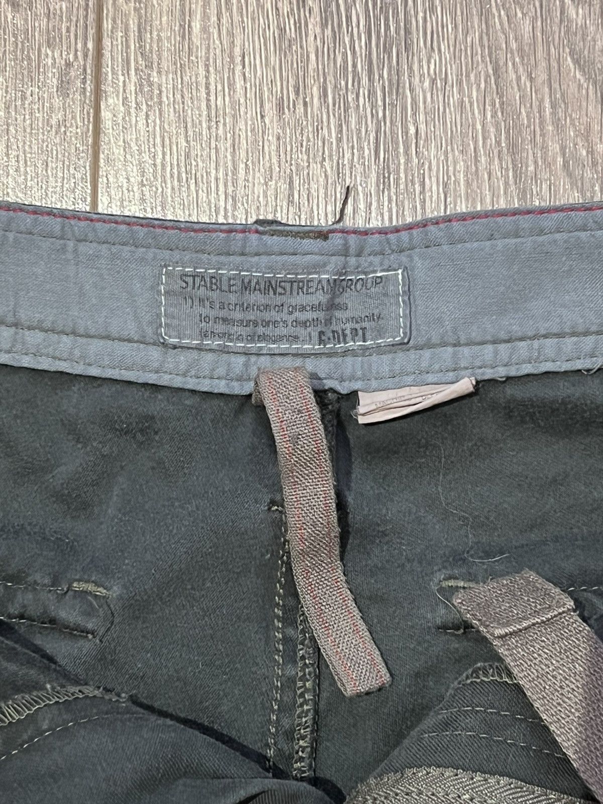 Vintage Vintage Over-dyed Military Cargo Pants Size US 28 / EU 44 - 5 Thumbnail