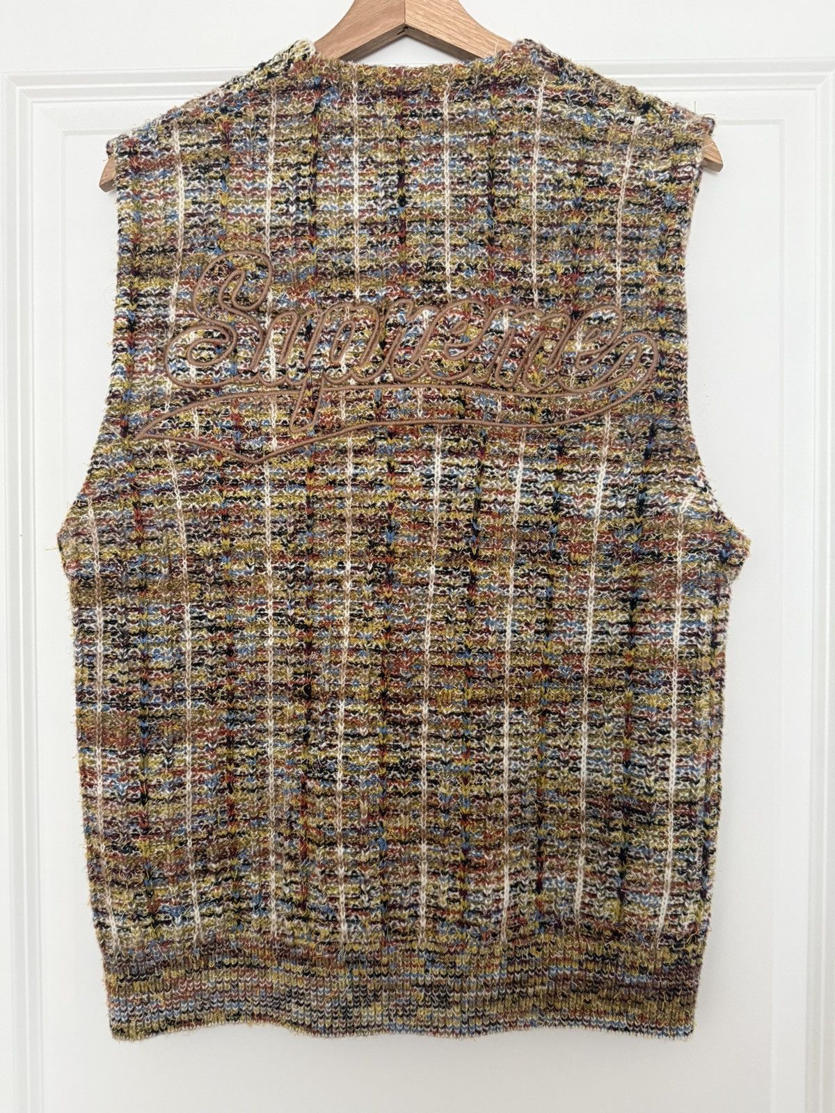 Supreme Speckled Zip Up Sweater Vest Size US M / EU 48-50 / 2 - 2 Thumbnail