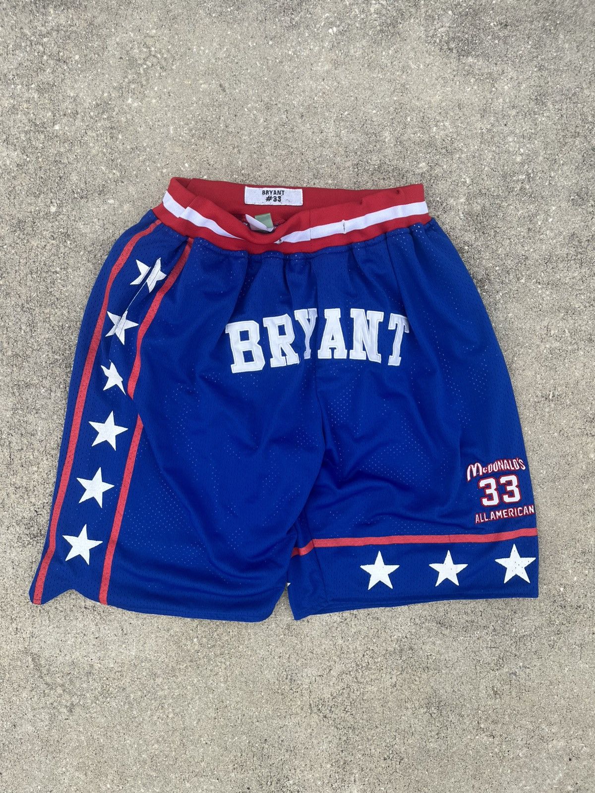 Vintage Kobe Bryant McDonalds All American shorts Size US 34 / EU 50 - 1 Thumbnail