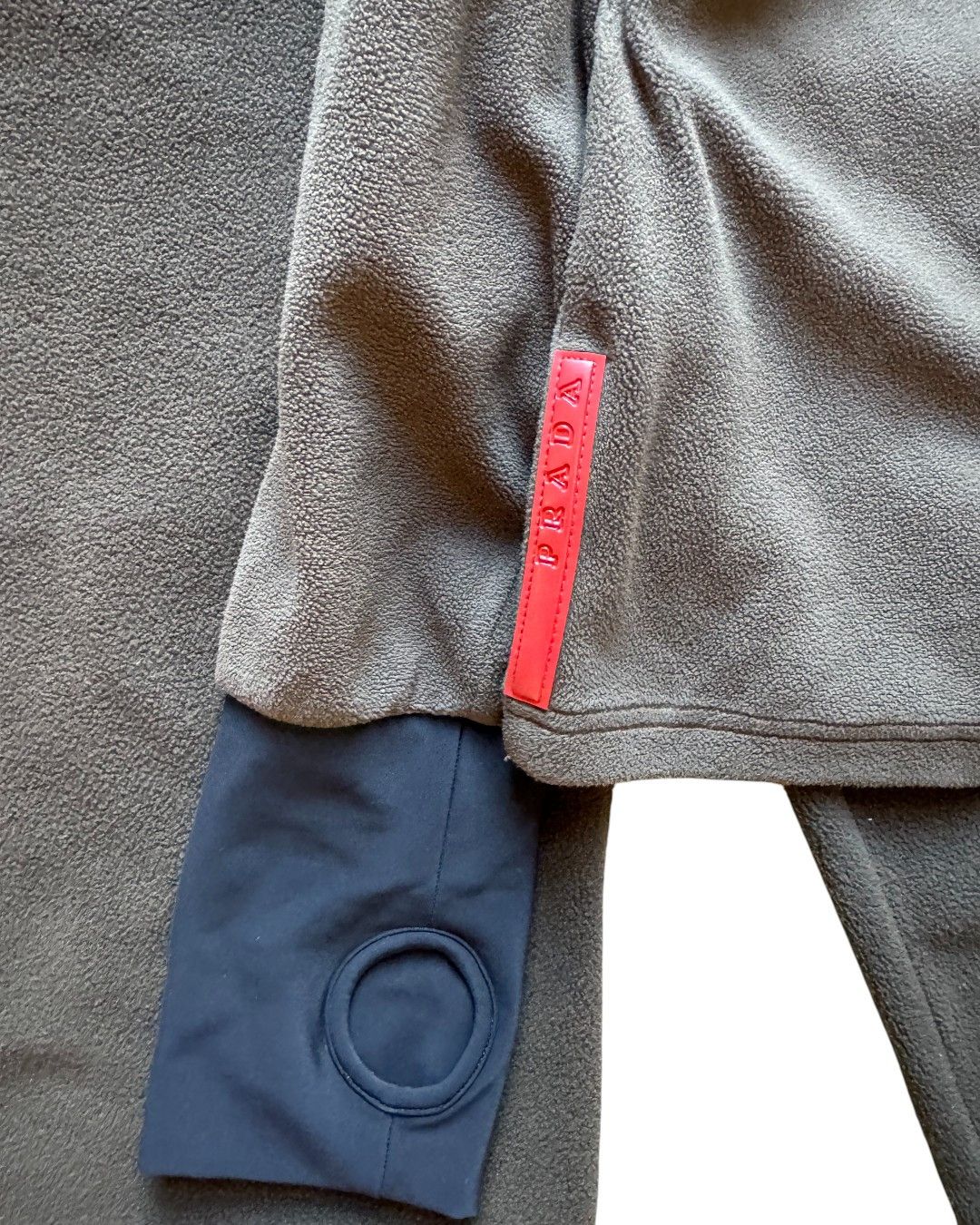 Prada ARCHIVE A/W 1999 FLEECE SKI SET SWEATER /PANTS Size US M / EU 48-50 / 2 - 3 Thumbnail