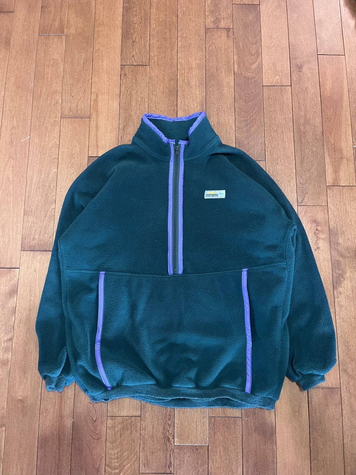 Vintage Vintage chlorophylle fleece Size US L / EU 52-54 / 3 - 2 Thumbnail