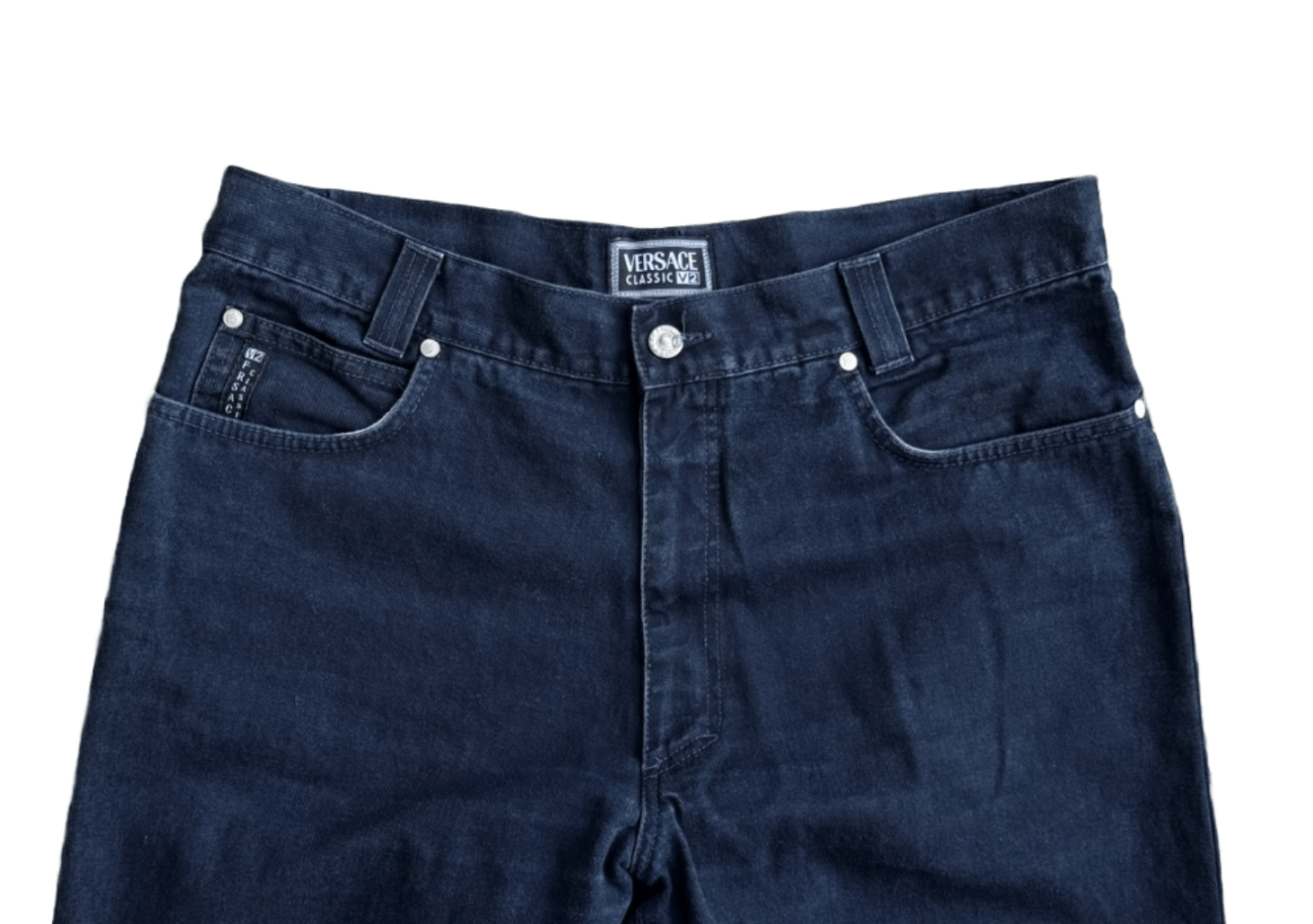 Versace V2 Classic Denim Jeans Size US 35 - 9 Thumbnail