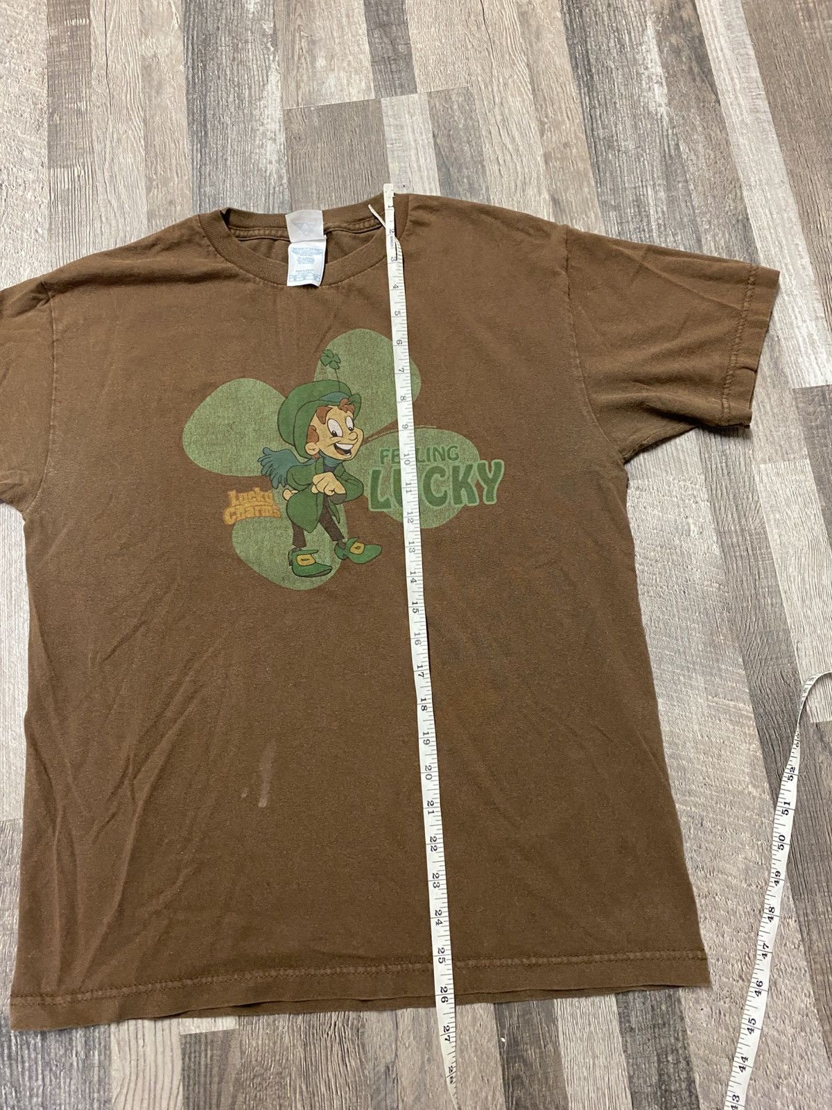 Vintage Vintage 2006 Lucky Charms Tee T Shirt Brown Y2K Size US M / EU 48-50 / 2 - 6 Thumbnail